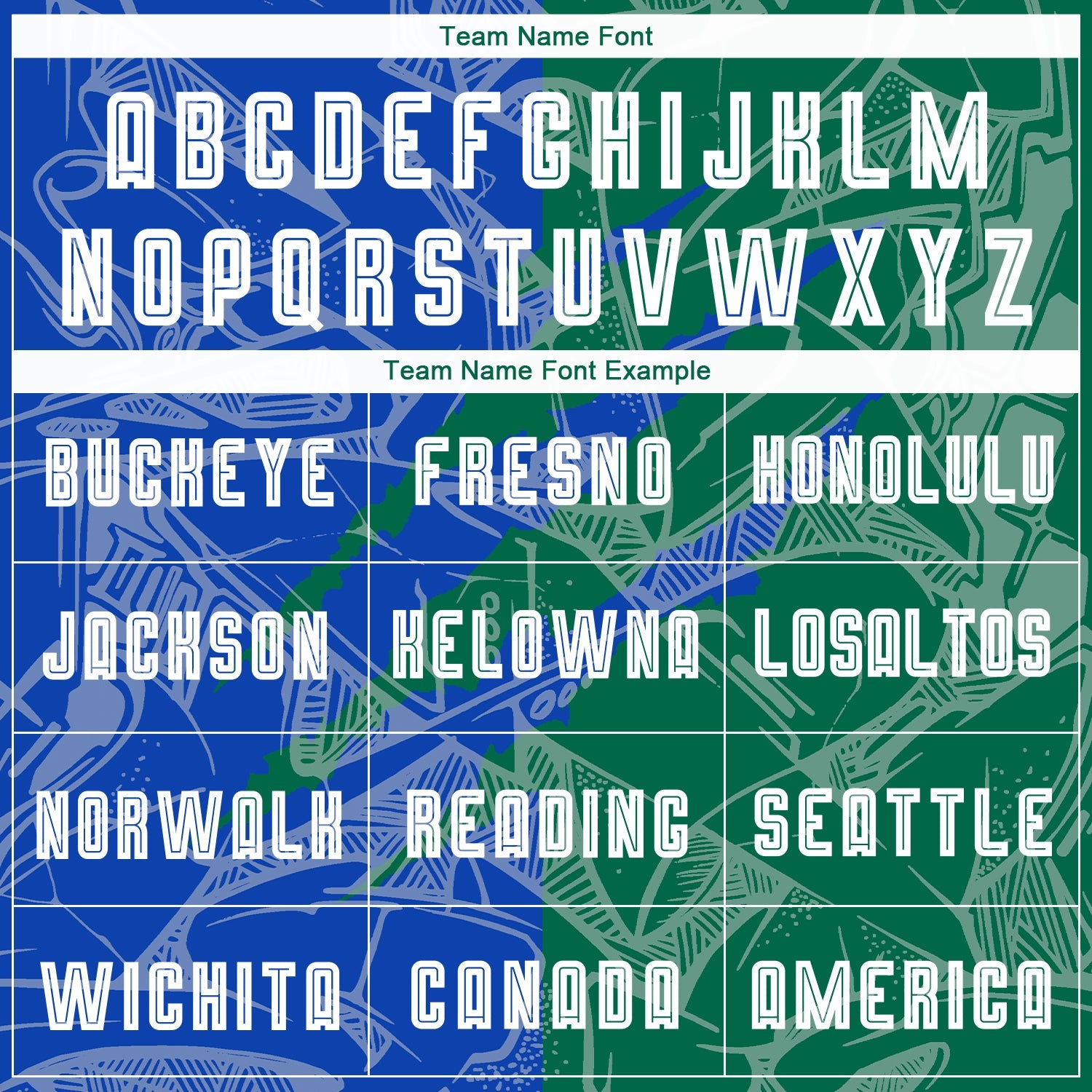 Custom Graffiti Pattern Thunder Blue-Kelly Green Scratch Sublimation Soccer Uniform Jersey view 5