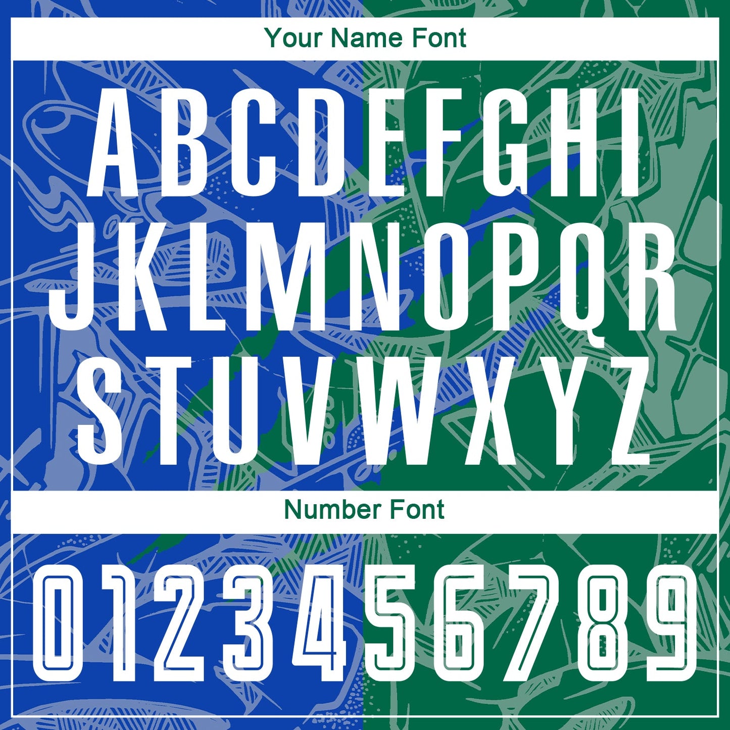 Custom Graffiti Pattern Thunder Blue-Kelly Green Scratch Sublimation Soccer Uniform Jersey view 6