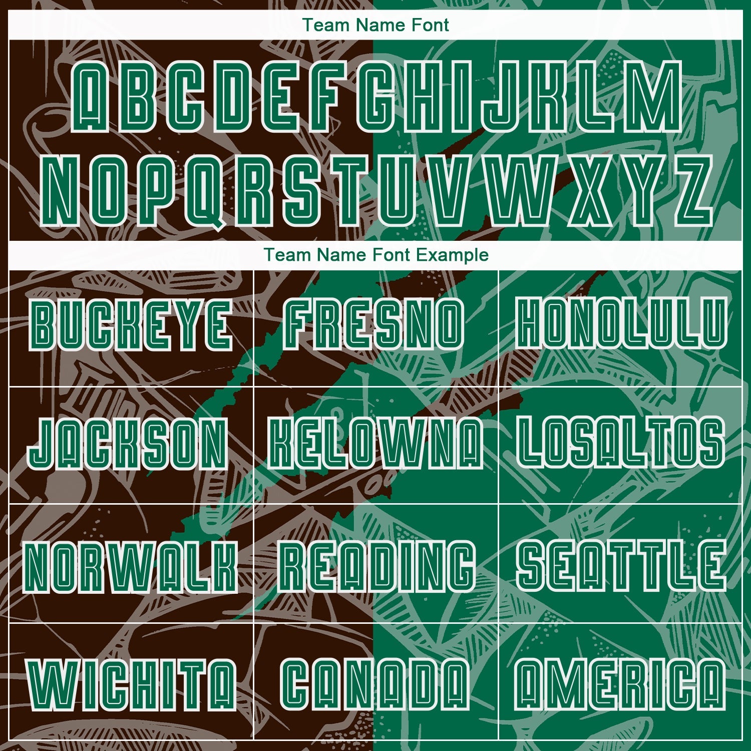 Custom Graffiti Pattern Kelly Green-Brown Scratch Sublimation Soccer Uniform Jersey view 5