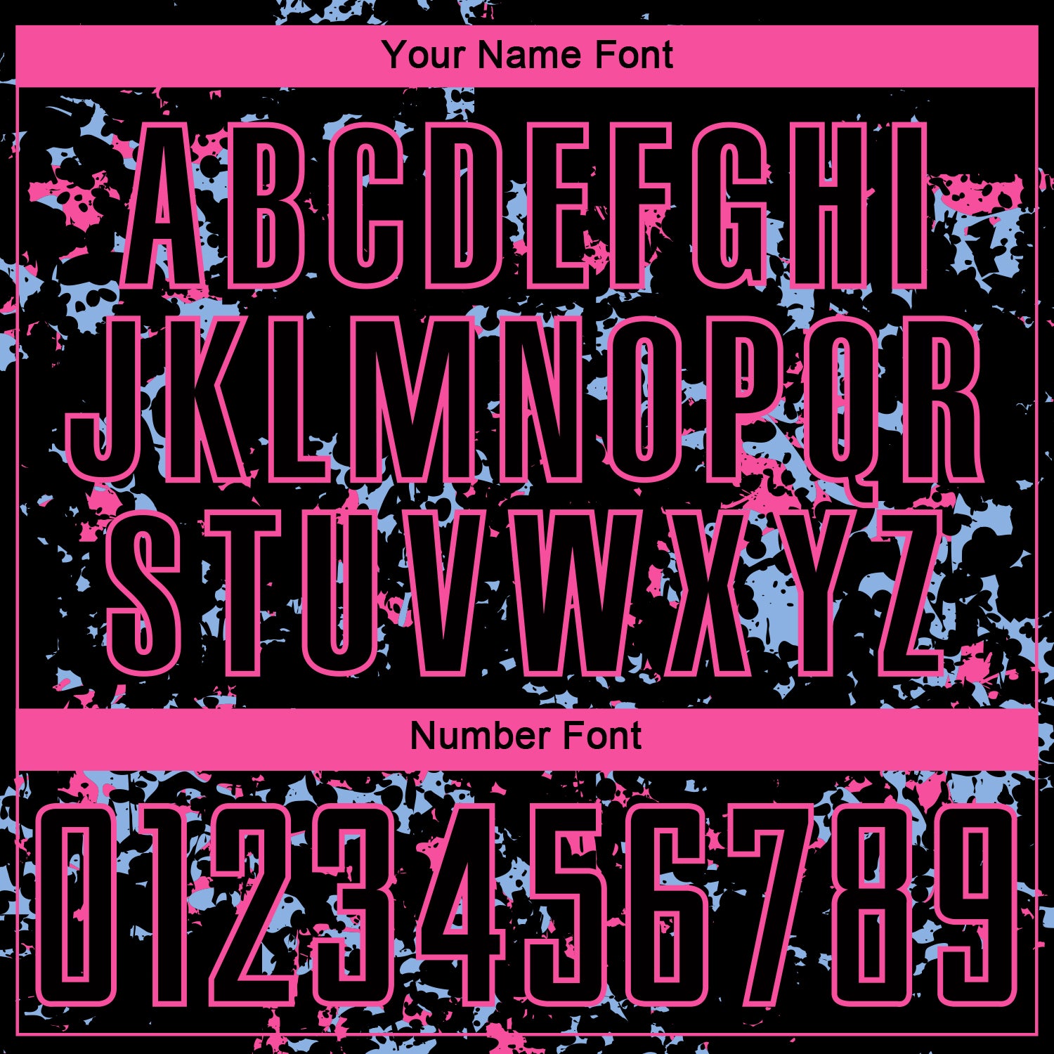 Custom Black Pink-Light Blue Abstract Fragment Art Sublimation Soccer Uniform Jersey view 6