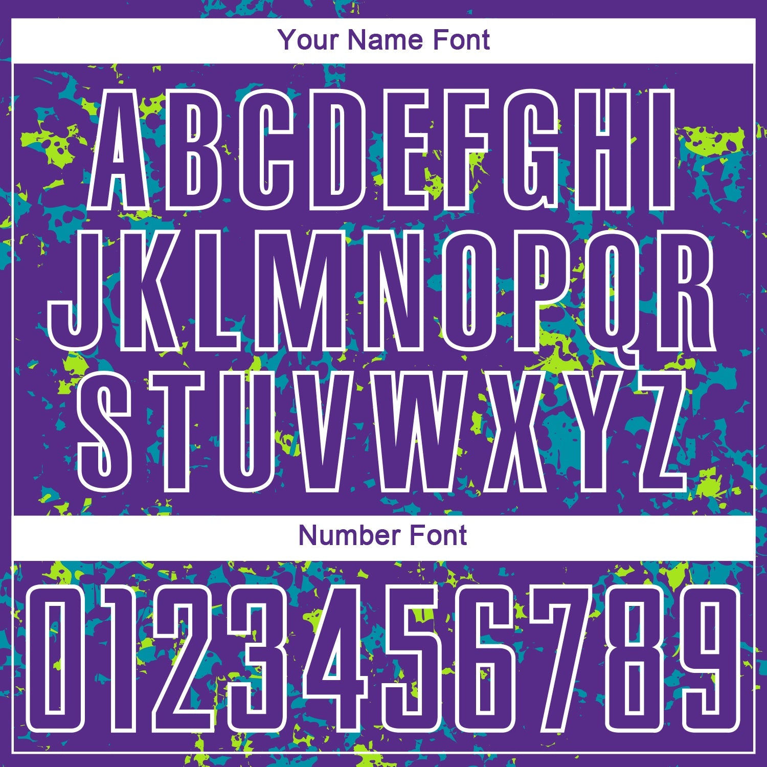 Custom Purple Neon Green-Teal Abstract Fragment Art Sublimation Soccer Uniform Jersey view 6