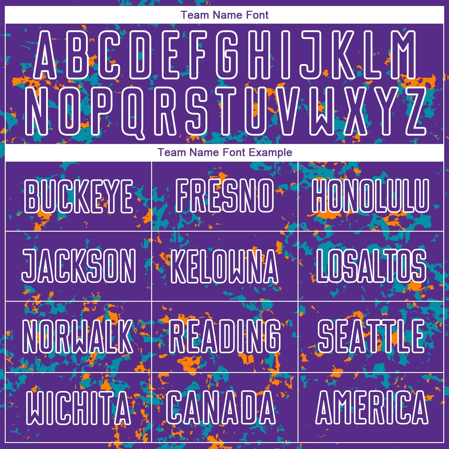 Custom Purple Bay Orange-Teal Abstract Fragment Art Sublimation Soccer Uniform Jersey view 5