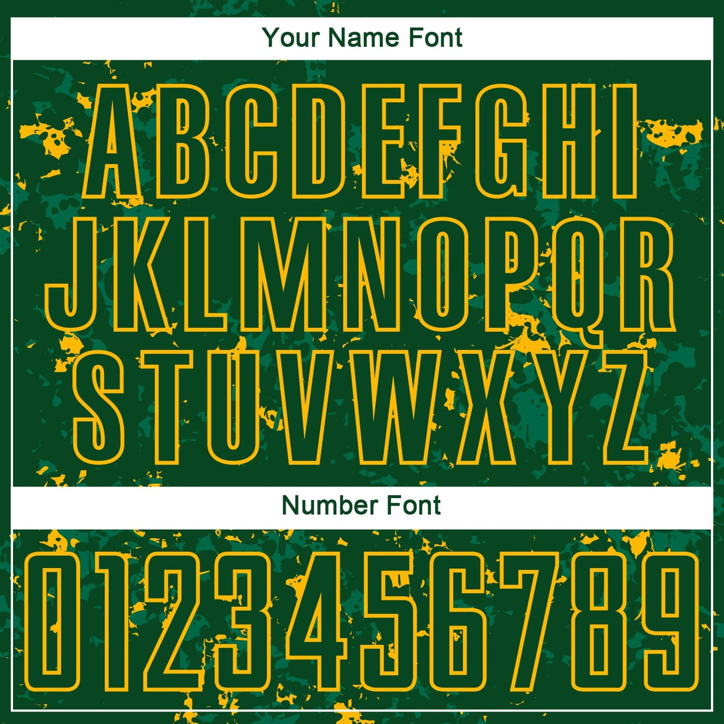 Custom Green Gold-Kelly Green Abstract Fragment Art Sublimation Soccer Uniform Jersey view 6