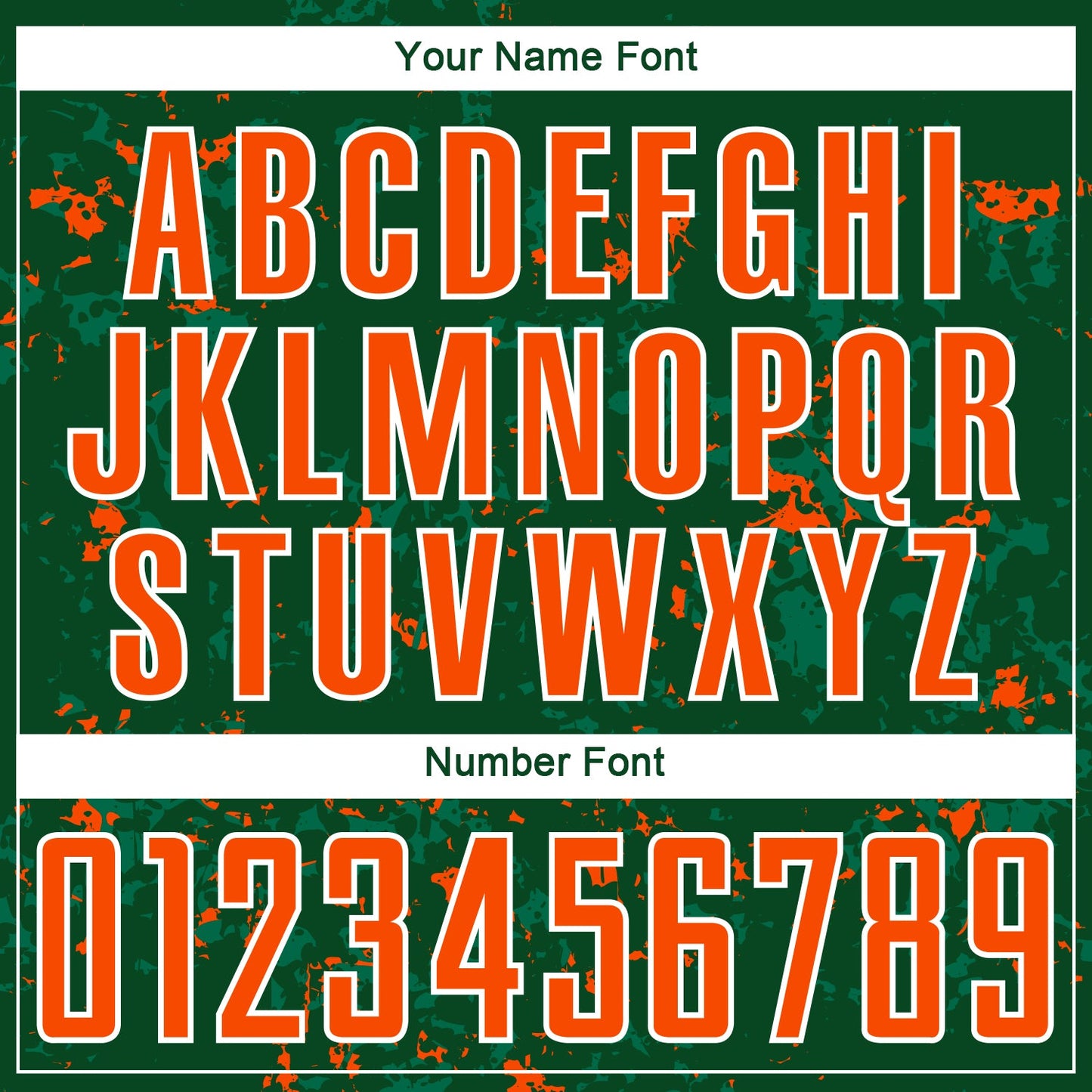Custom Green Orange-Kelly Green Abstract Fragment Art Sublimation Soccer Uniform Jersey view 6