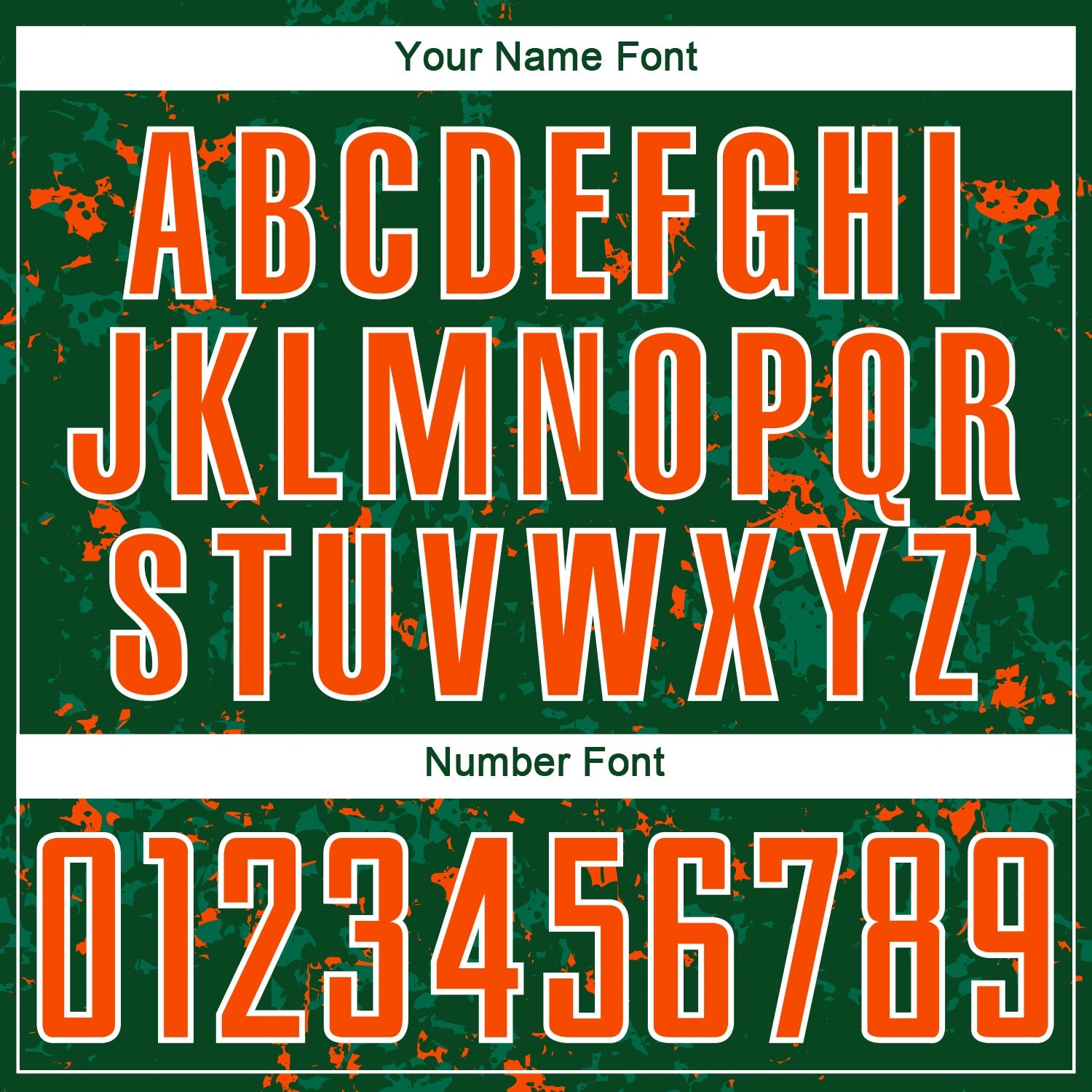 Custom Green Orange-Kelly Green Abstract Fragment Art Sublimation Soccer Uniform Jersey view 6