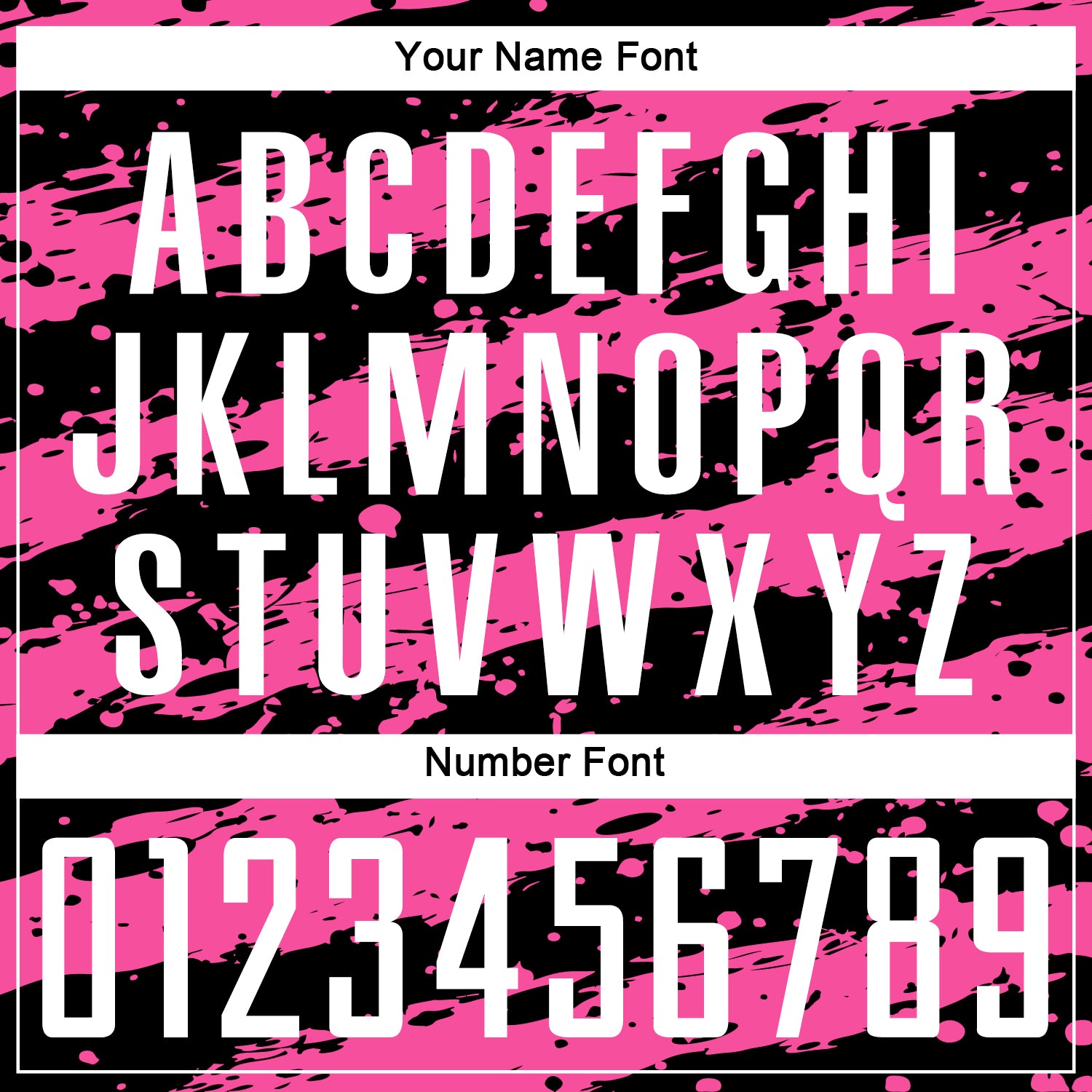 Custom Black White-Pink Splash Sublimation Soccer Uniform Jersey view 6