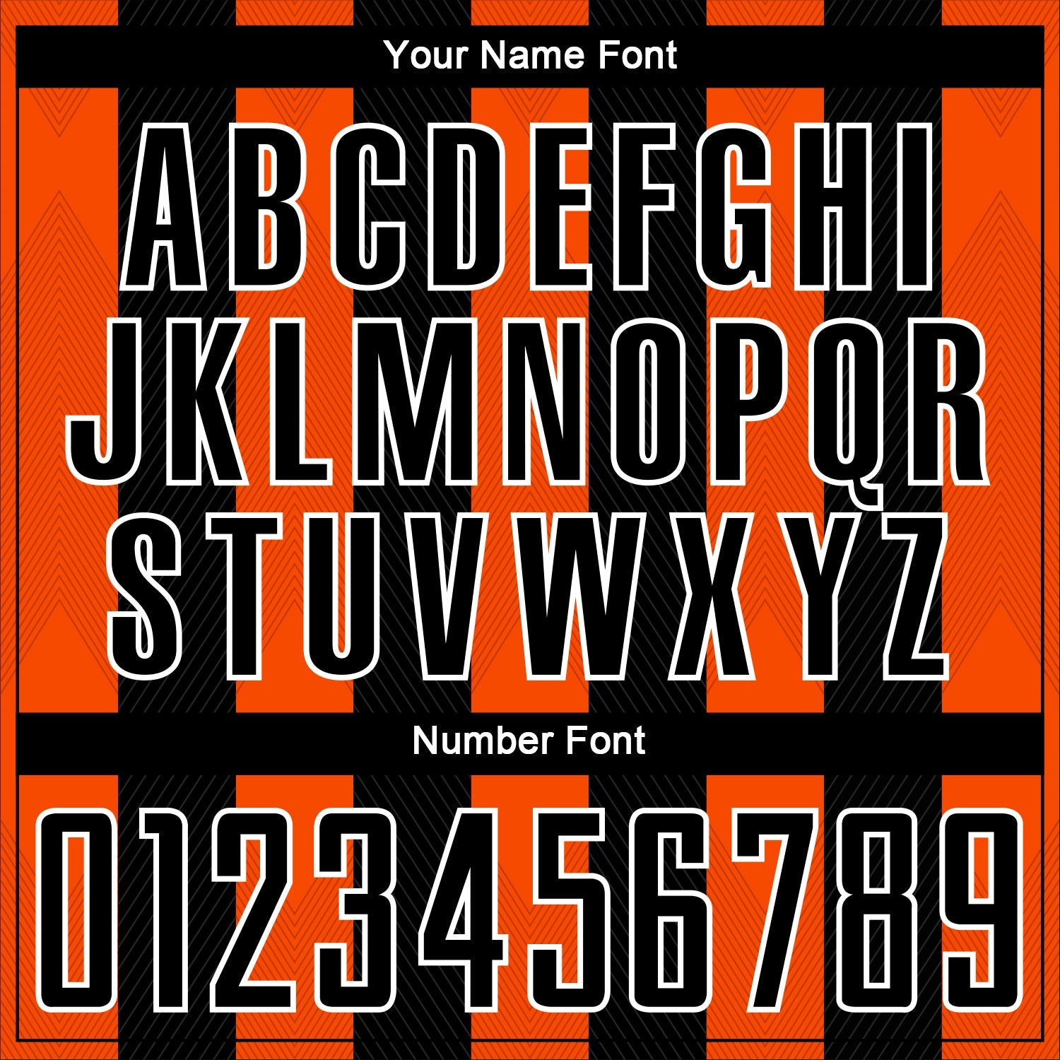 Custom Black Orange-White Line Sublimation Soccer Uniform Jersey view 6