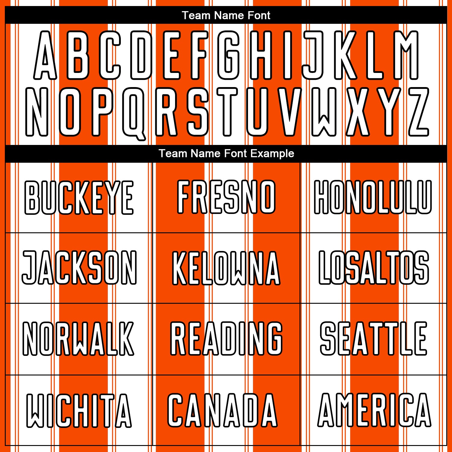 Custom Orange White-Black Line Sublimation Soccer Uniform Jersey view 5