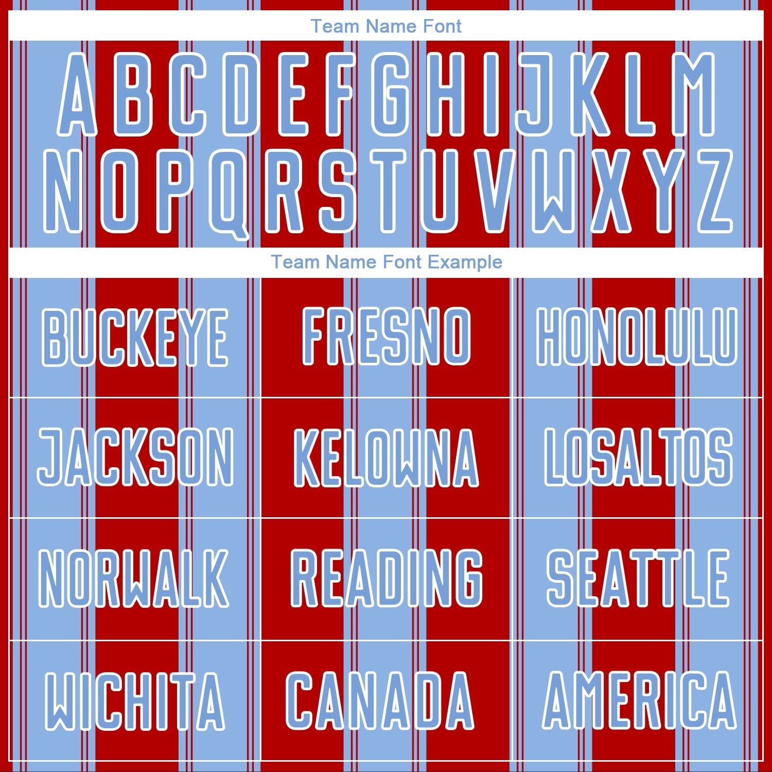 Custom Red Light Blue-White Line Sublimation Soccer Uniform Jersey view 5