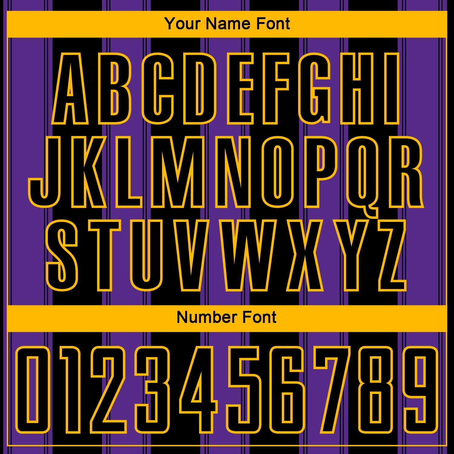 Custom Black Purple-Gold Line Sublimation Soccer Uniform Jersey view 6