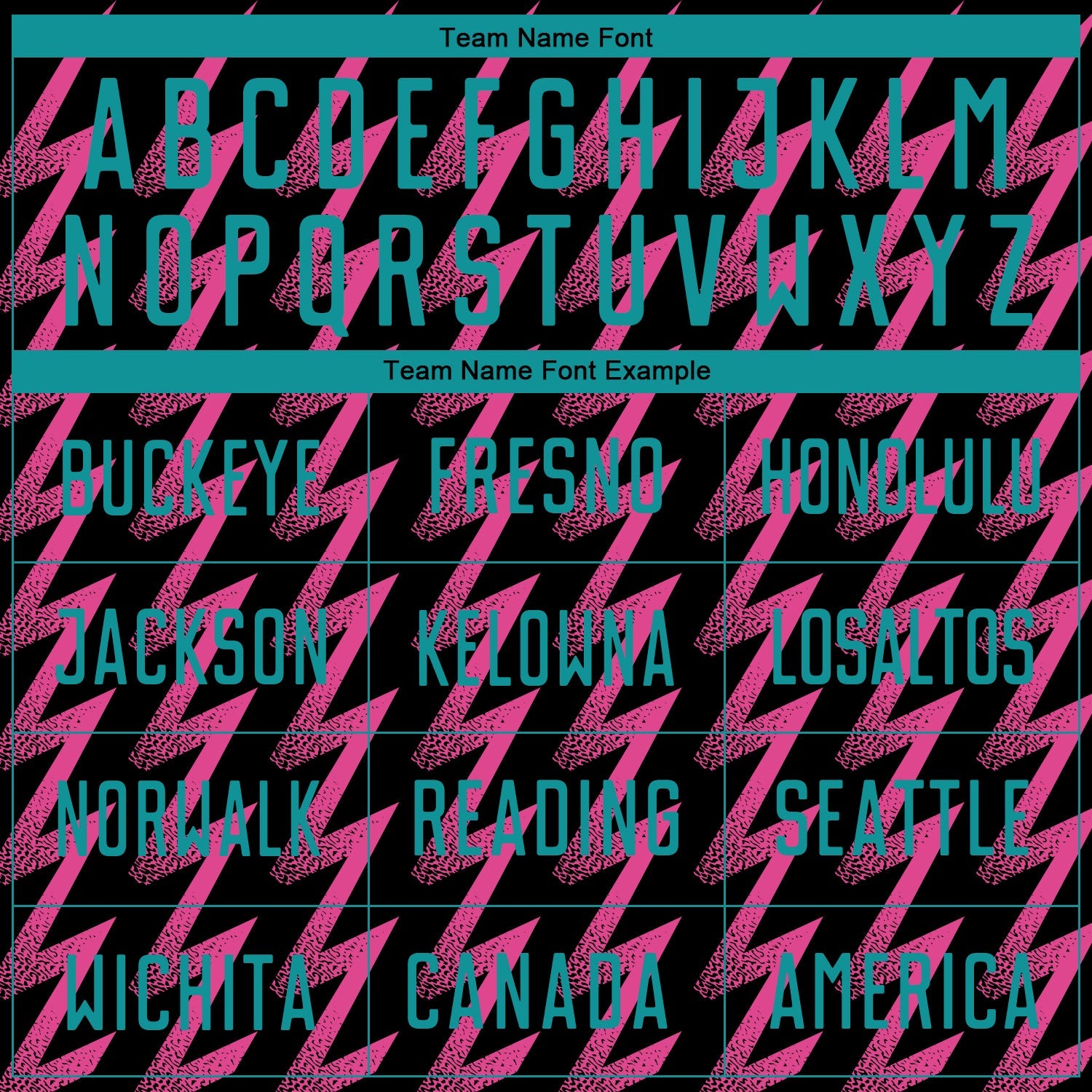 Custom Black Teal-Pink Zigzag Shape Sublimation Soccer Uniform Jersey view 5