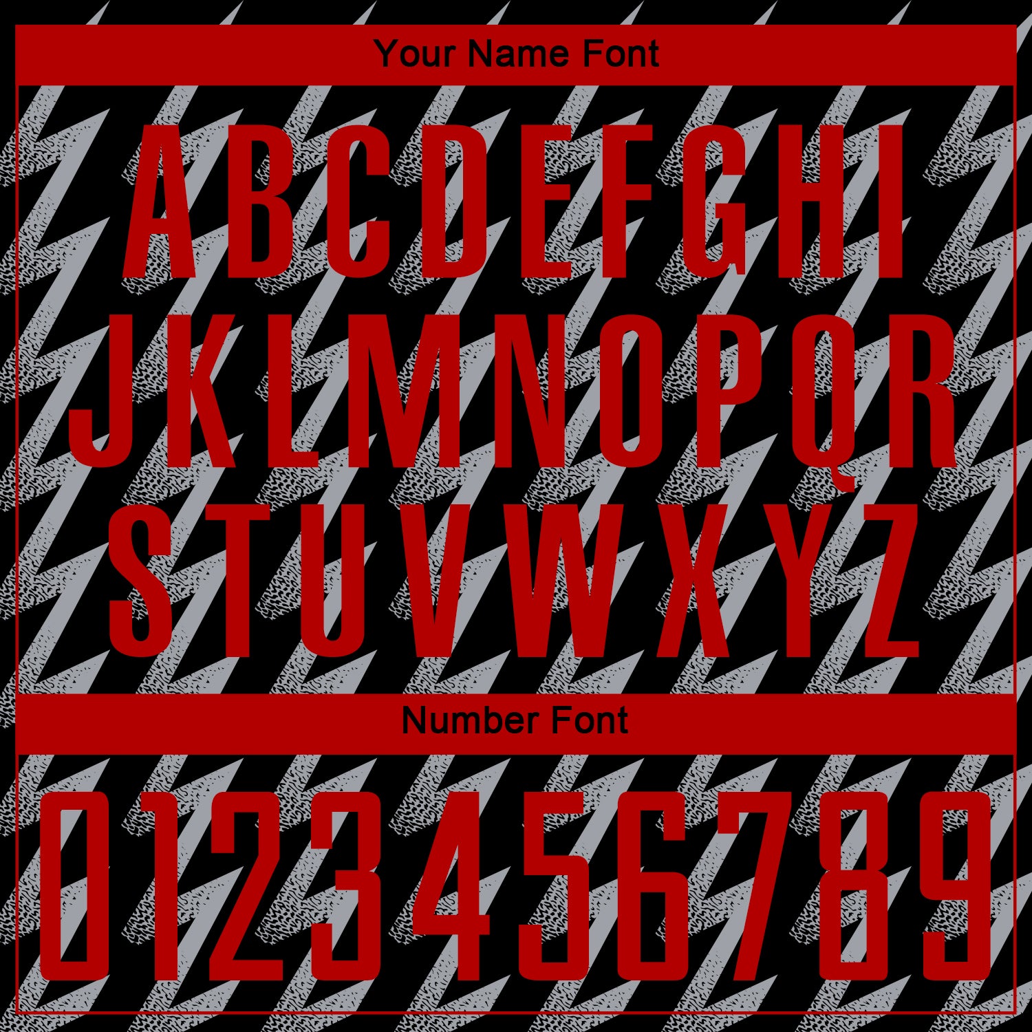 Custom Black Red-Gray Zigzag Shape Sublimation Soccer Uniform Jersey view 6