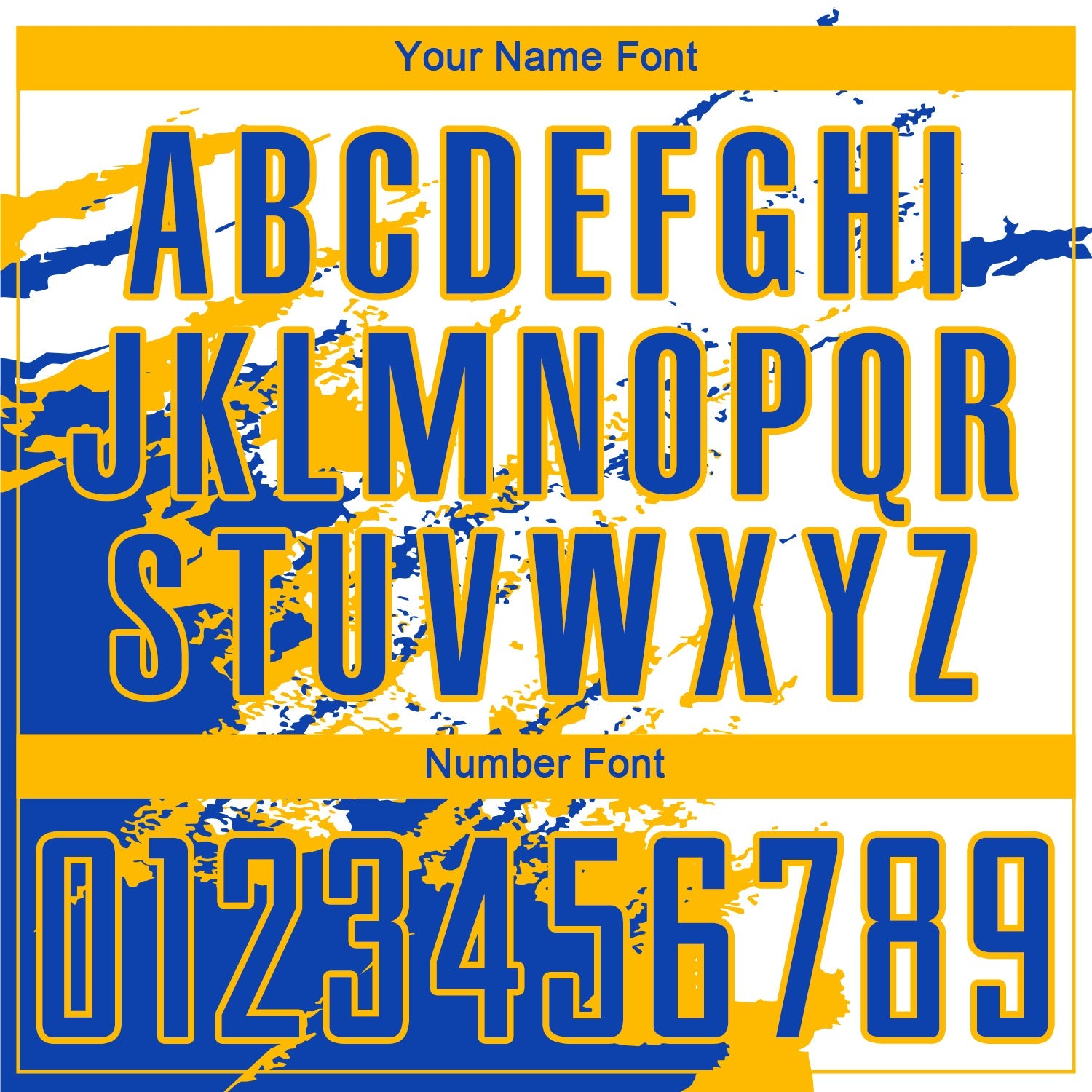 Custom White Thunder Blue-Gold Abstract Fragment Art Splash Sublimation Soccer Uniform Jersey view 6