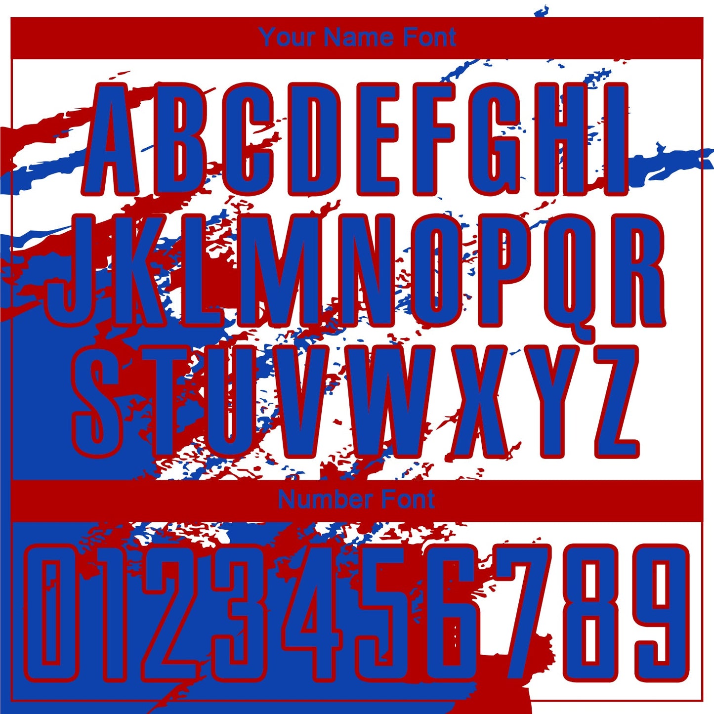 Custom White Thunder Blue-Red Abstract Fragment Art Splash Sublimation Soccer Uniform Jersey view 6