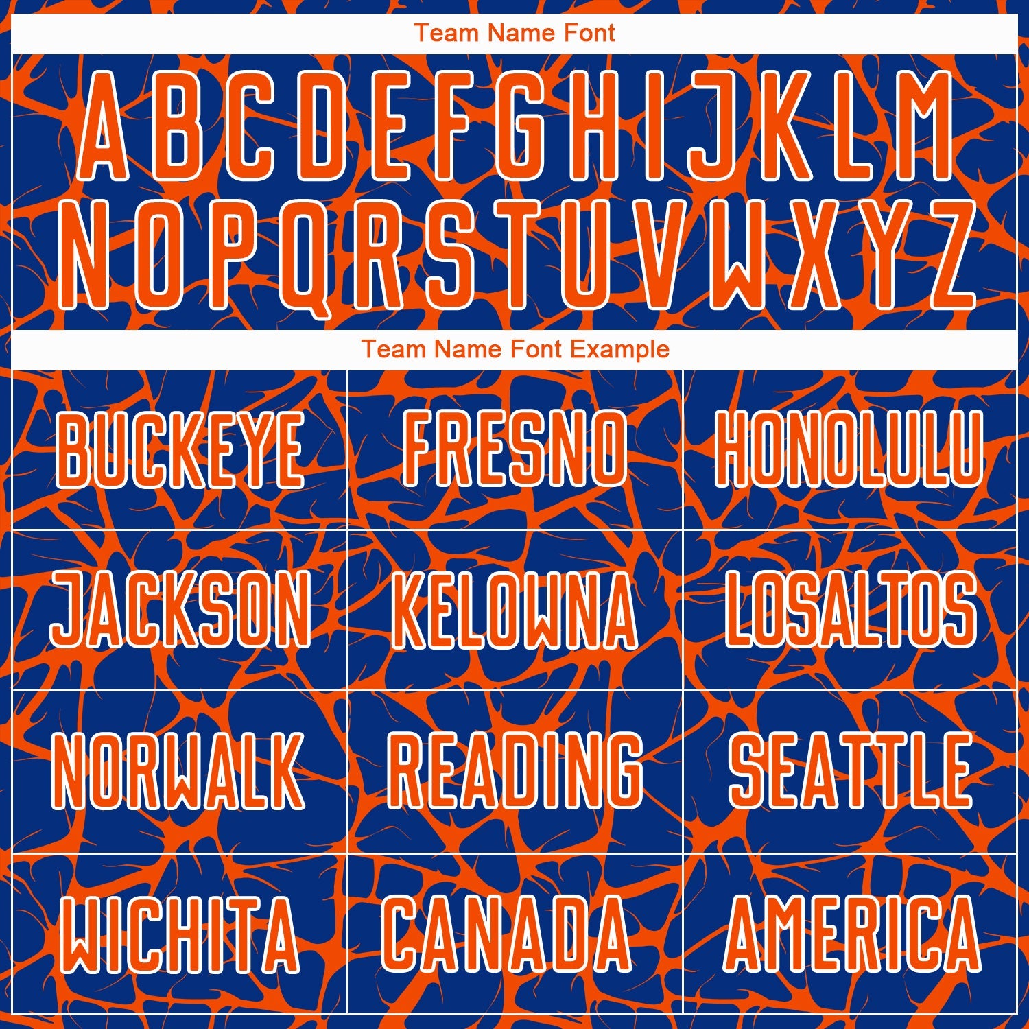 Custom Royal Orange-White Abstract Network Splash Sublimation Soccer Uniform Jersey view 5