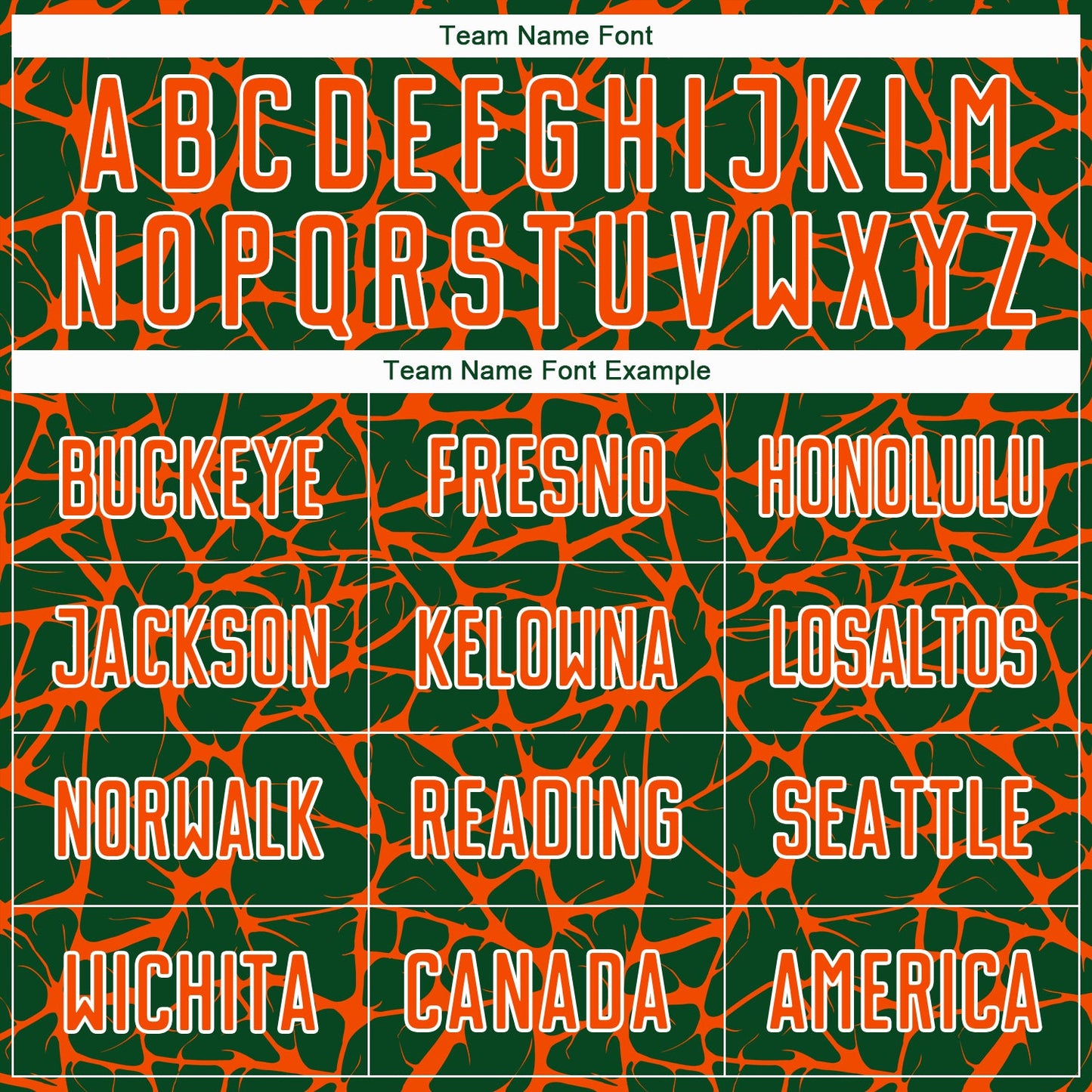 Custom Green Orange-White Abstract Network Splash Sublimation Soccer Uniform Jersey view 5