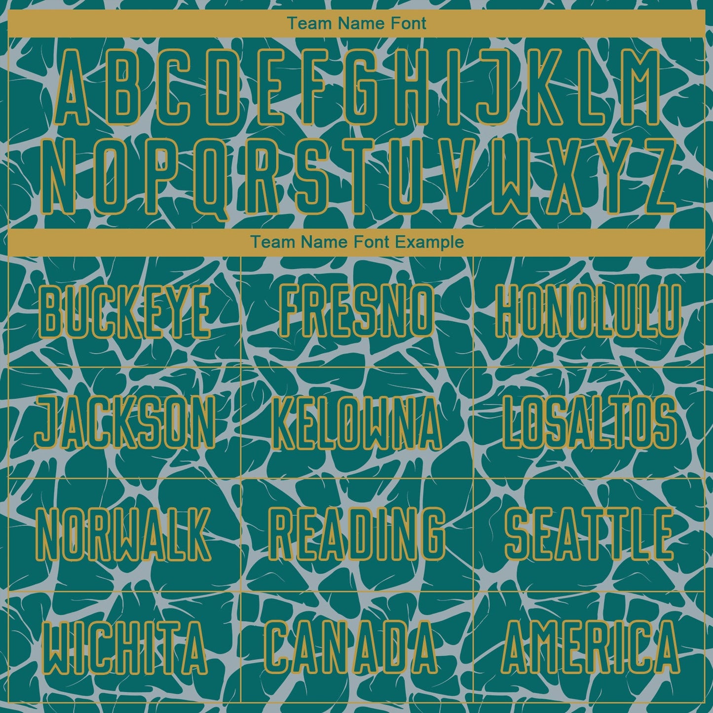 Custom Teal Gray-Old Gold Abstract Network Splash Sublimation Soccer Uniform Jersey view 5