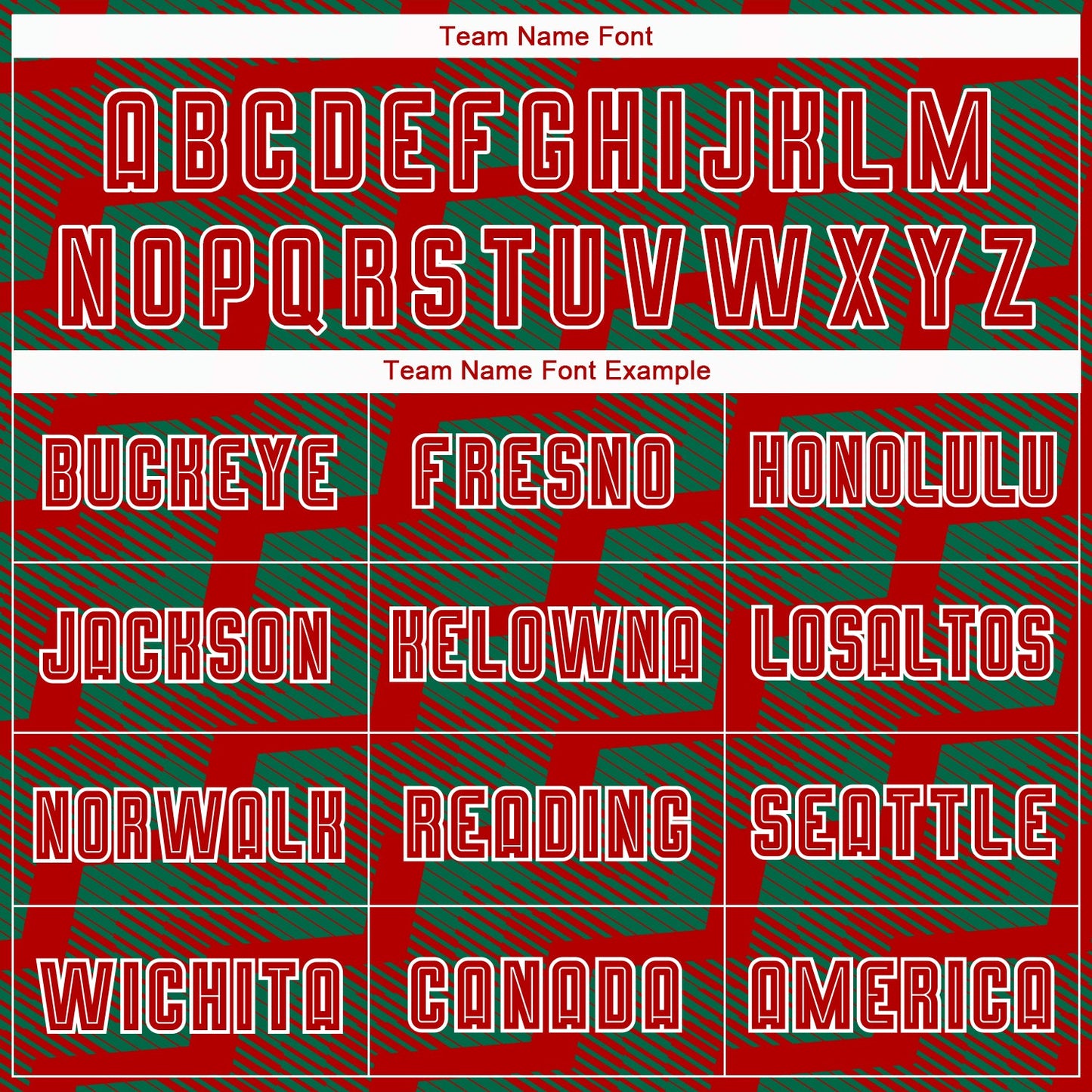 Custom Red Kelly Green-White Line Sublimation Soccer Uniform Jersey view 5