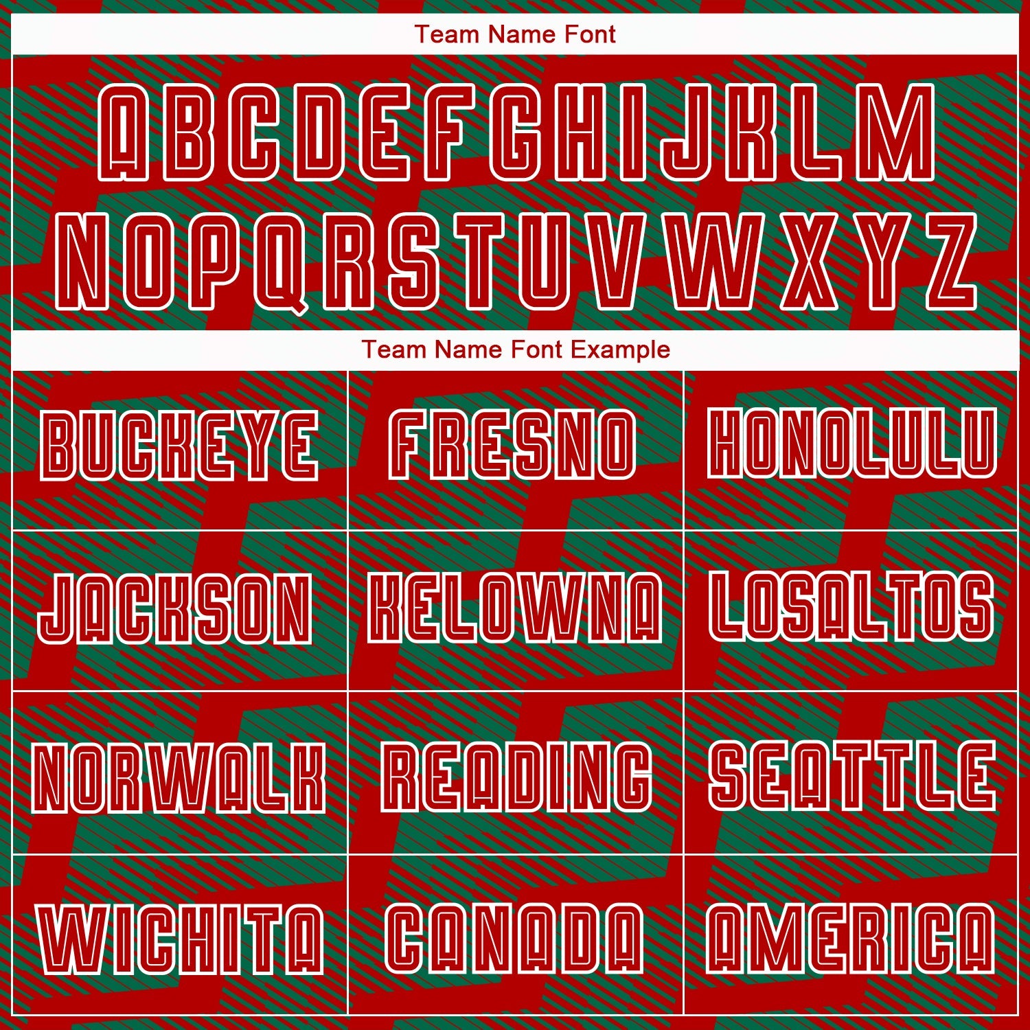 Custom Red Kelly Green-White Line Sublimation Soccer Uniform Jersey view 5