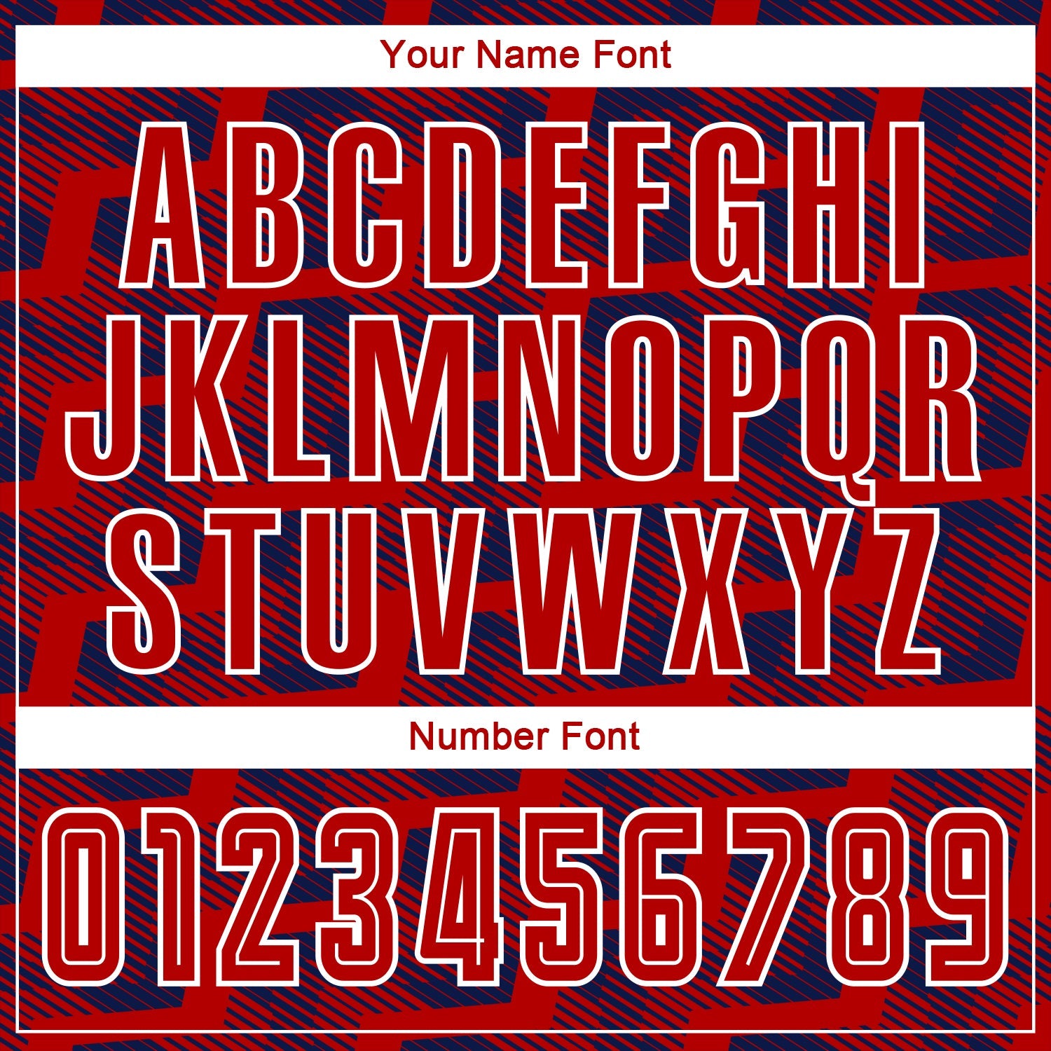 Custom Navy Red-White Line Sublimation Soccer Uniform Jersey view 6