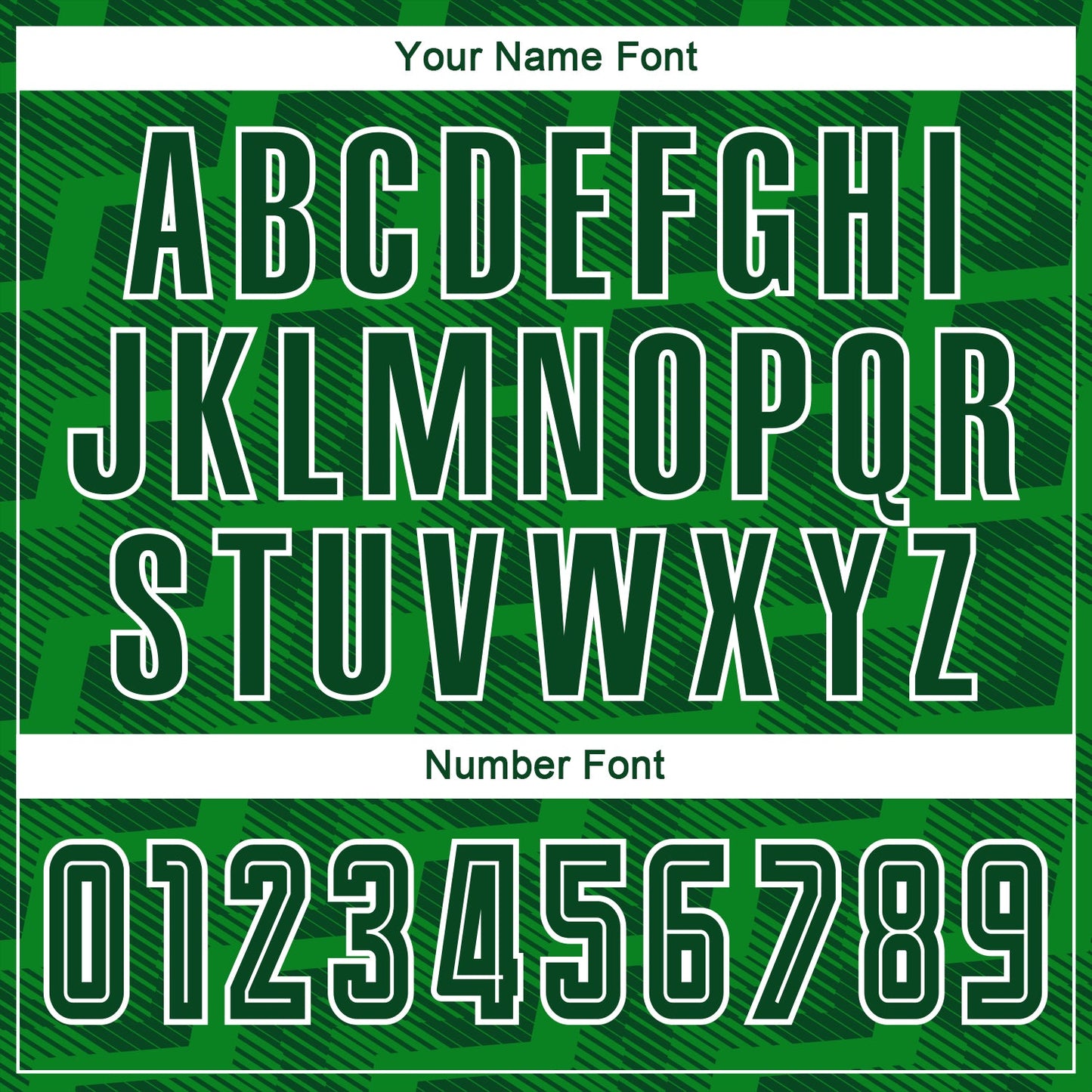 Custom Green Grass Green-White Line Sublimation Soccer Uniform Jersey view 6