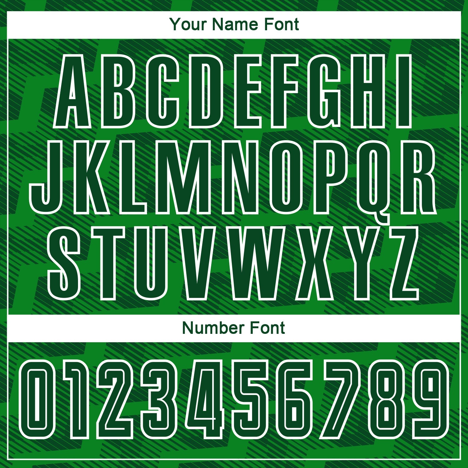 Custom Green Grass Green-White Line Sublimation Soccer Uniform Jersey view 6