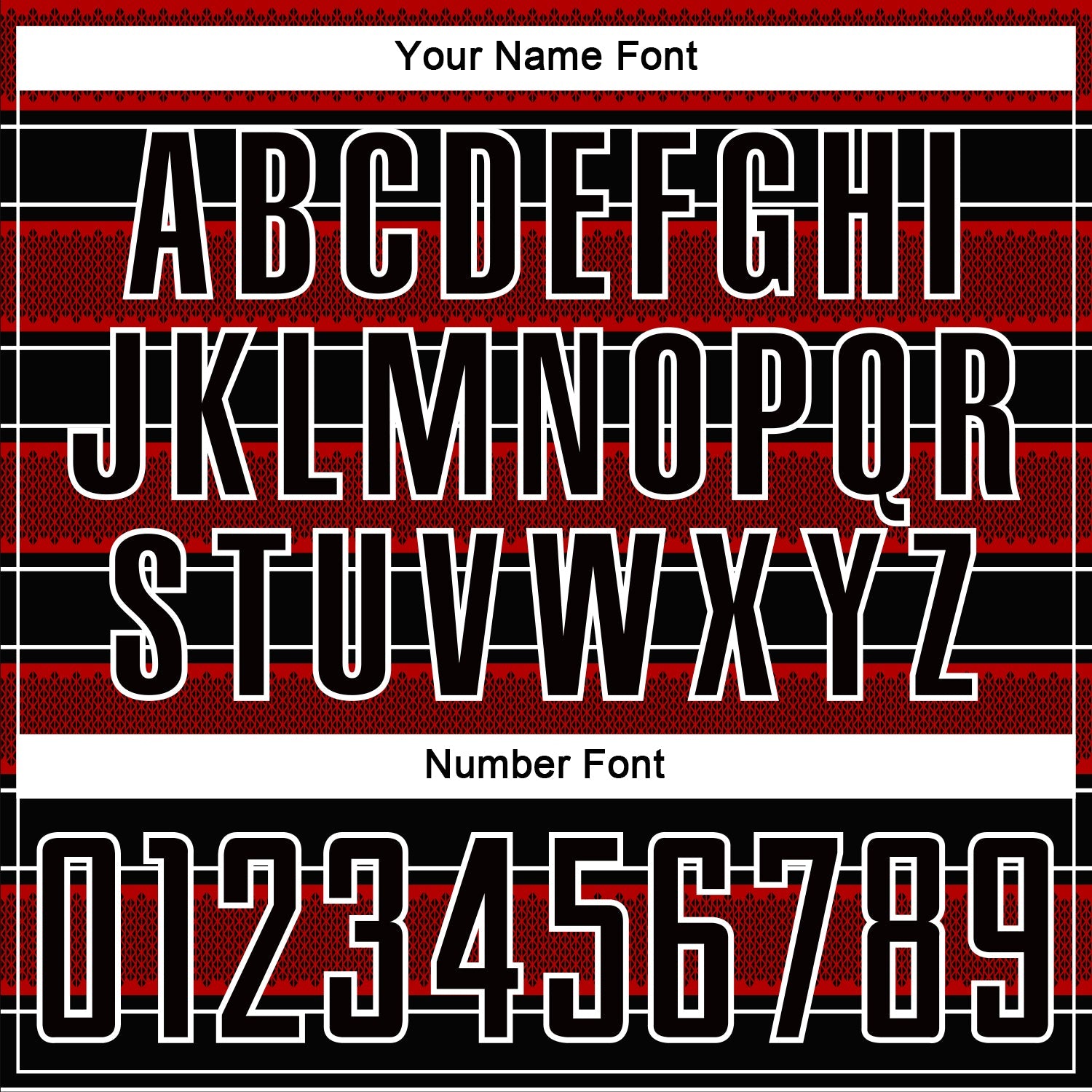 Custom Black Red-White Geometric Shapes And Line Sublimation Soccer Uniform Jersey view 6