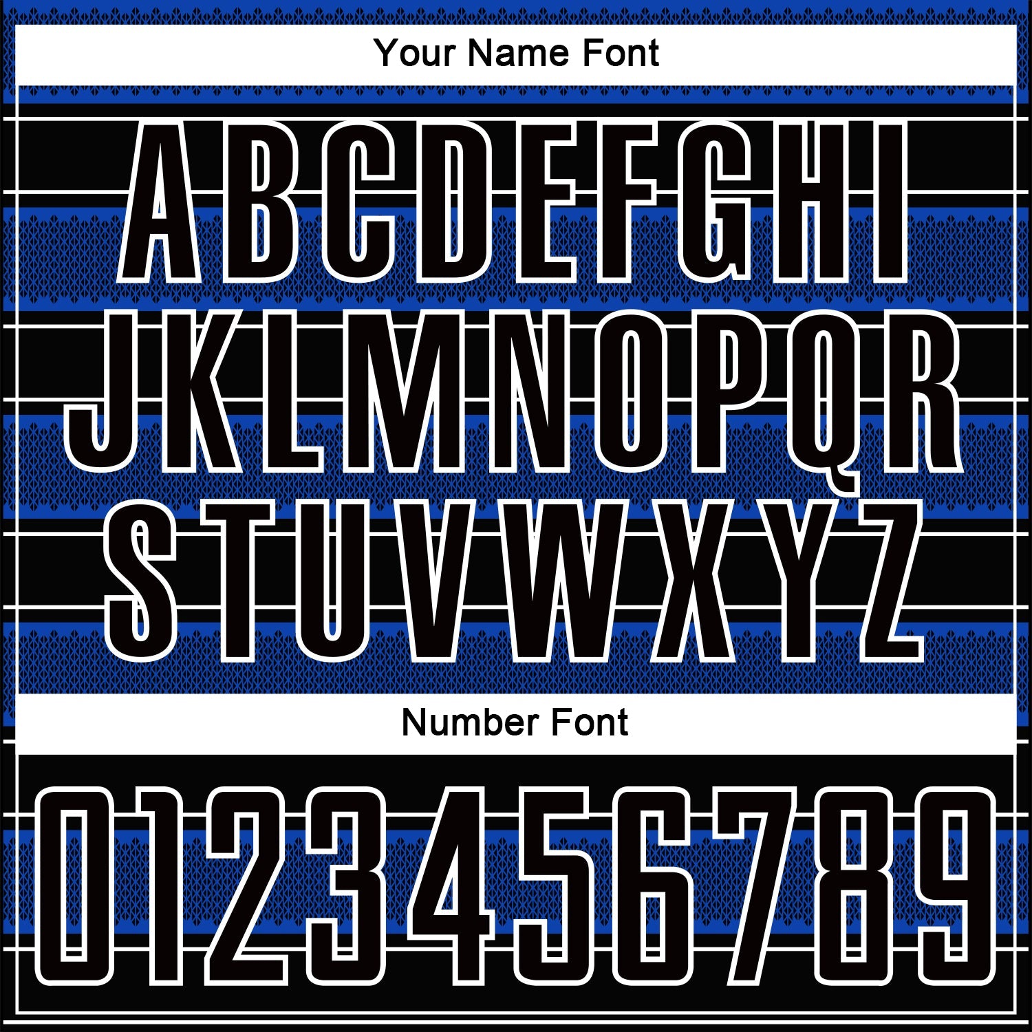 Custom Black Thunder Blue-White Geometric Shapes And Line Sublimation Soccer Uniform Jersey view 6