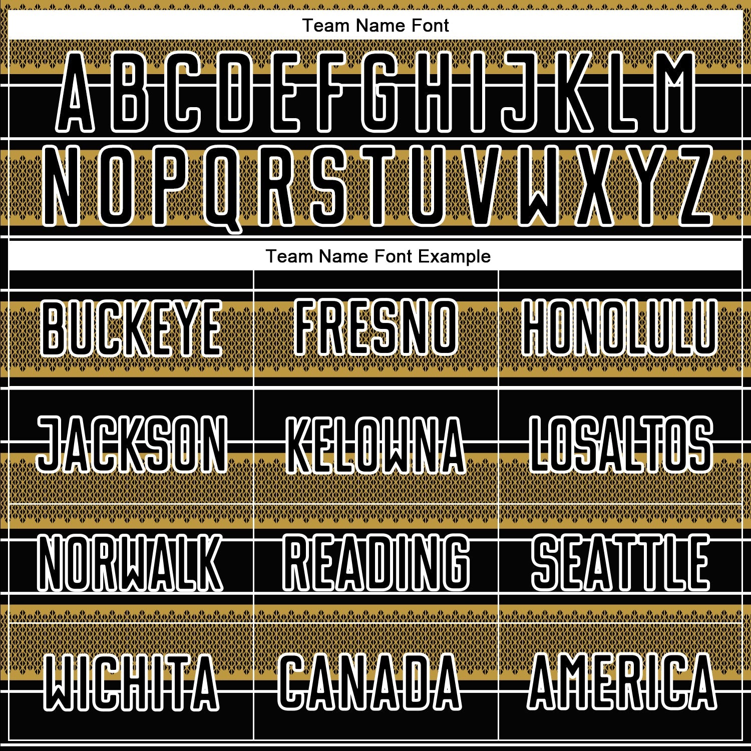 Custom Black Old Gold-White Geometric Shapes And Line Sublimation Soccer Uniform Jersey view 5