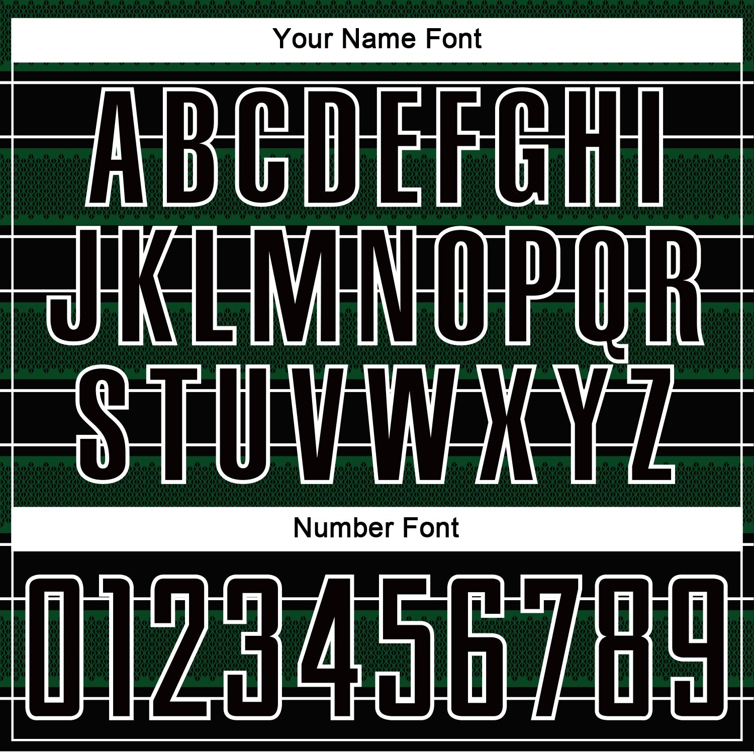 Custom Black Green-White Geometric Shapes And Line Sublimation Soccer Uniform Jersey view 6