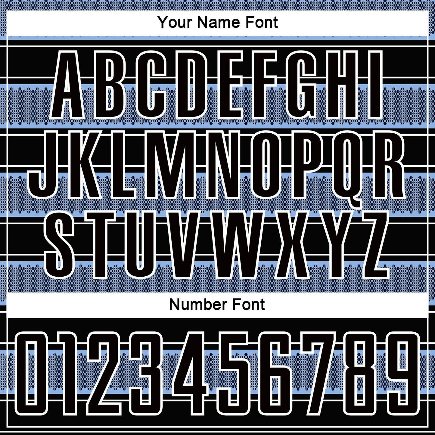 Custom Black Light Blue-White Geometric Shapes And Line Sublimation Soccer Uniform Jersey view 6
