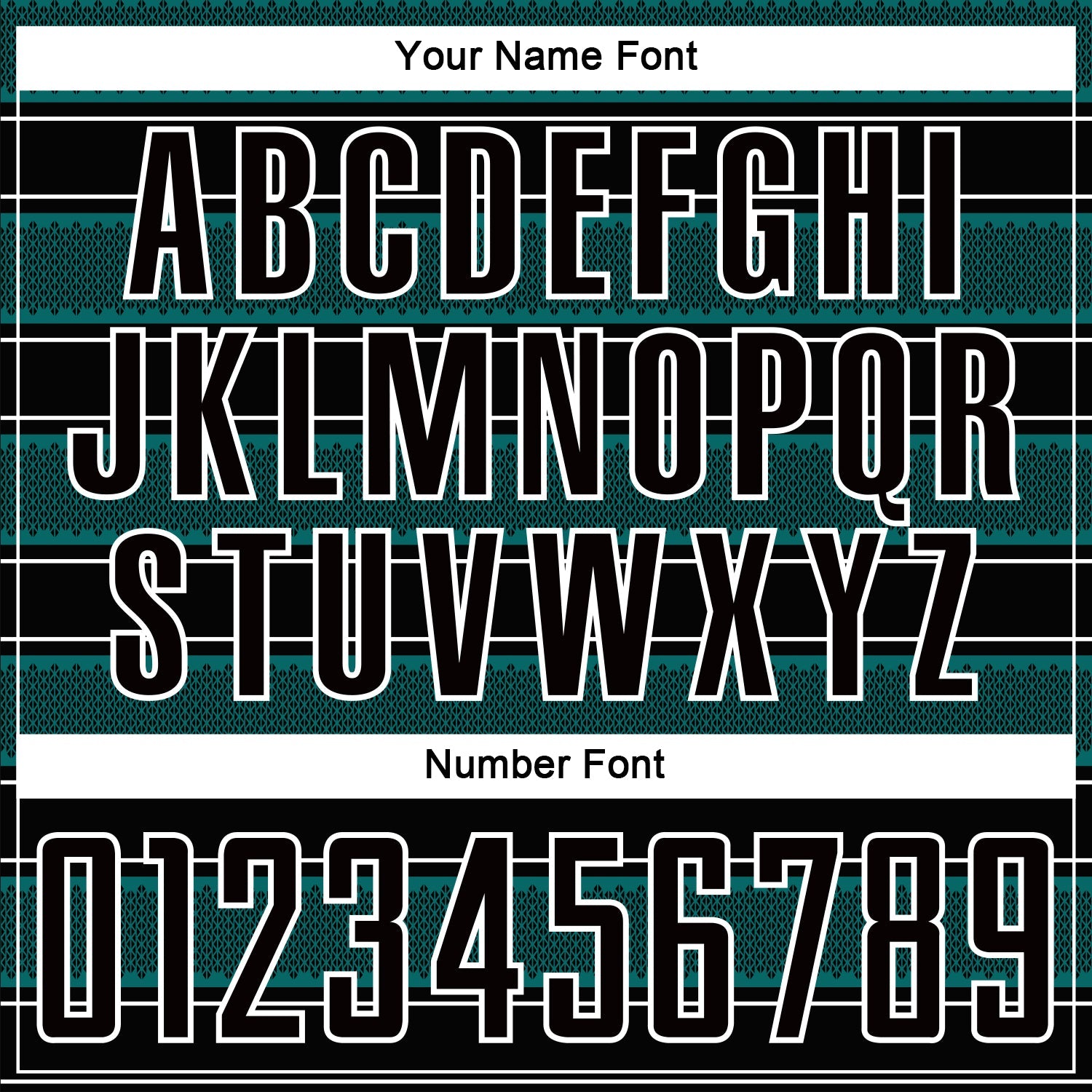 Custom Black Teal-White Geometric Shapes And Line Sublimation Soccer Uniform Jersey view 6