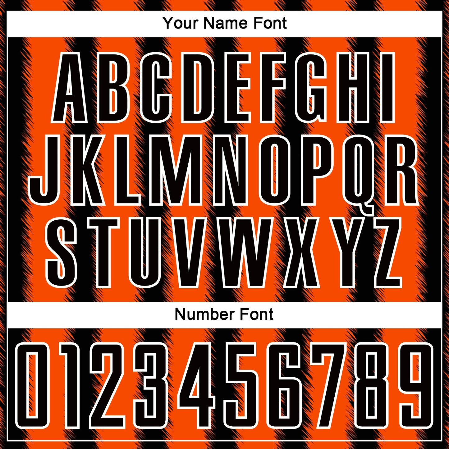 Custom Black Orange-White Line Sublimation Soccer Uniform Jersey view 6