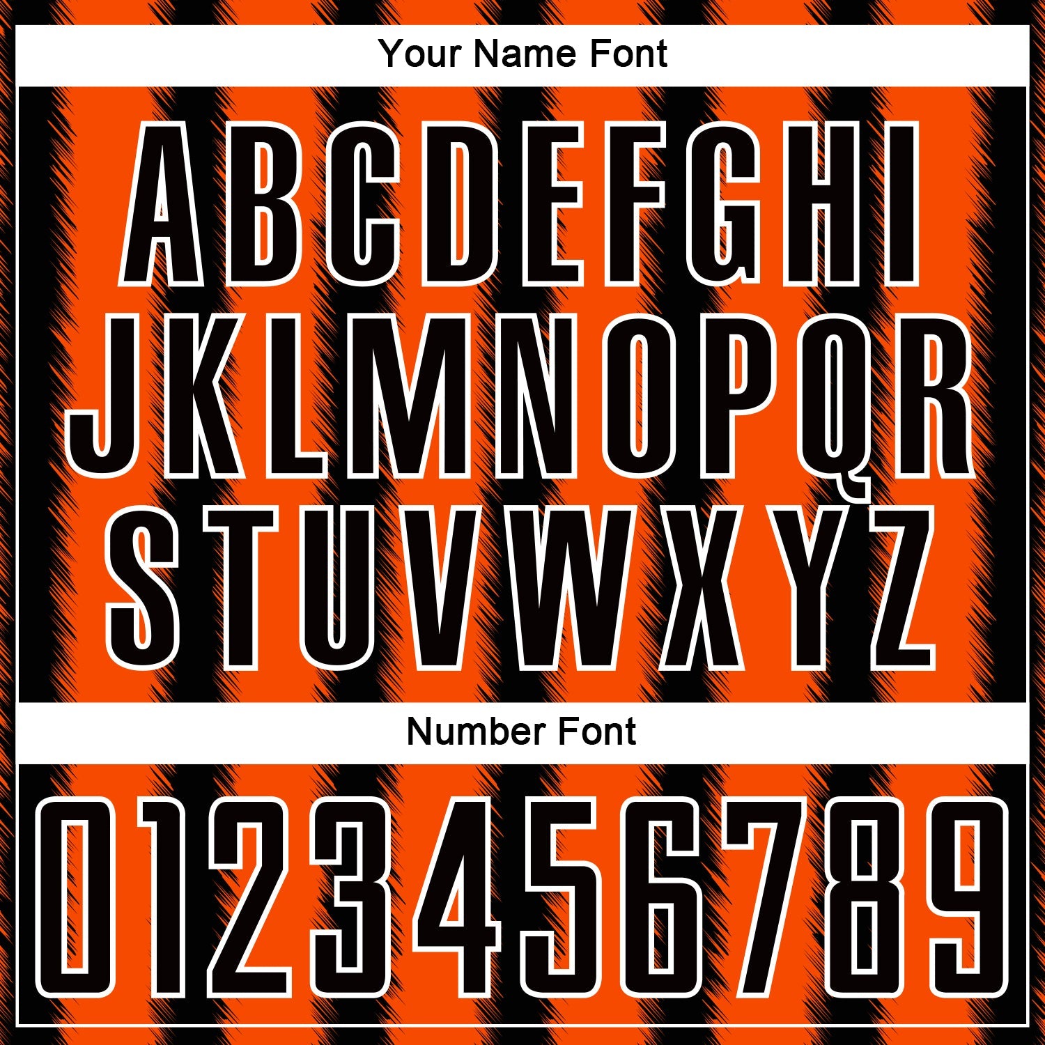Custom Black Orange-White Line Sublimation Soccer Uniform Jersey view 6