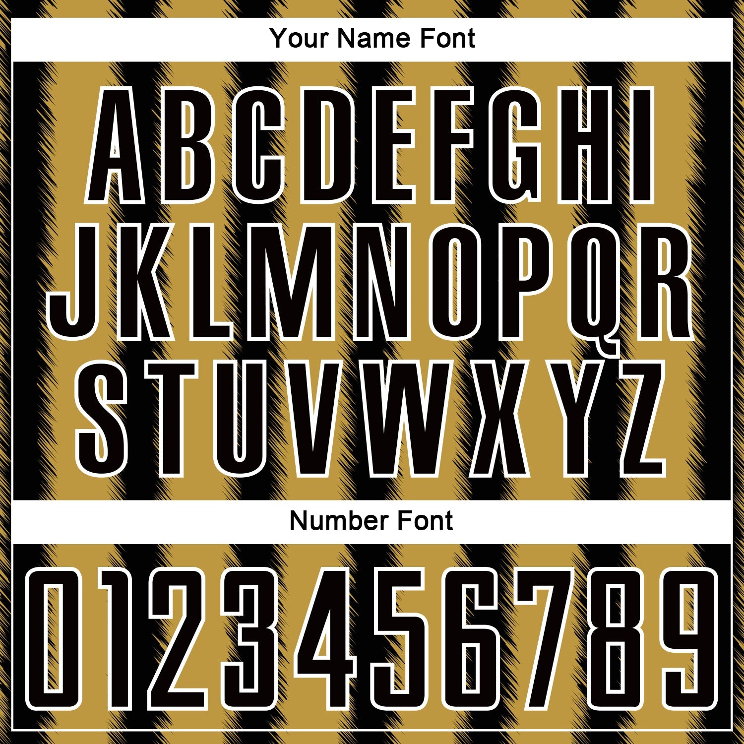 Custom Black Old Gold-White Line Sublimation Soccer Uniform Jersey view 6