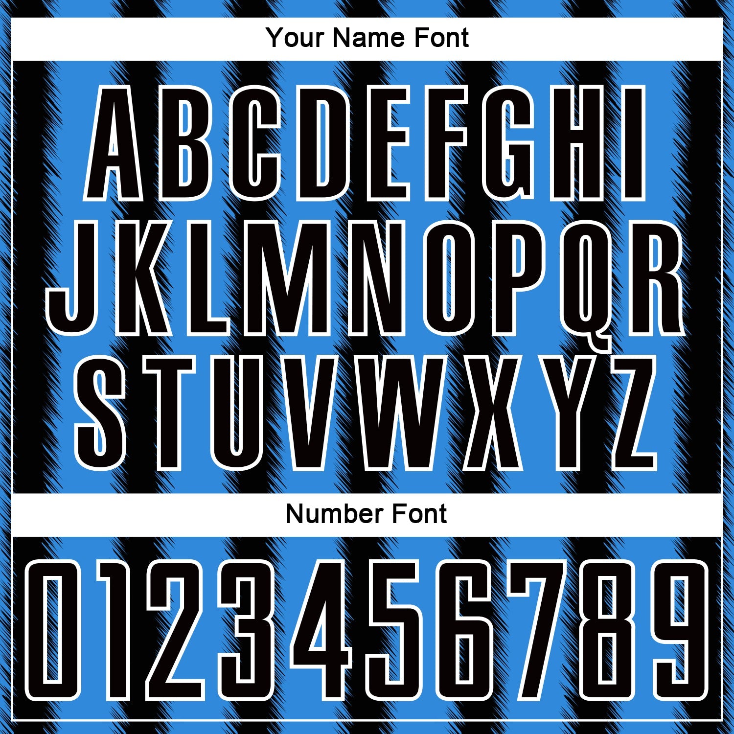 Custom Black Powder Blue-White Line Sublimation Soccer Uniform Jersey view 6