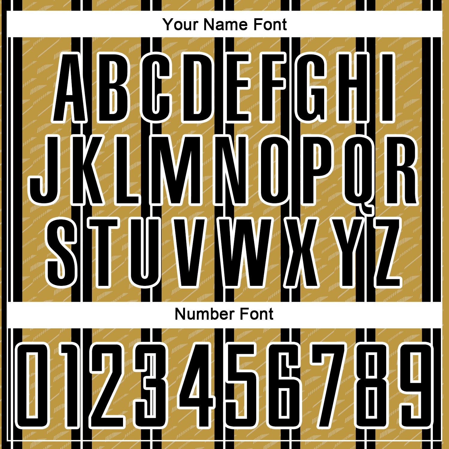 Custom Black Old Gold-White Line Sublimation Soccer Uniform Jersey view 6