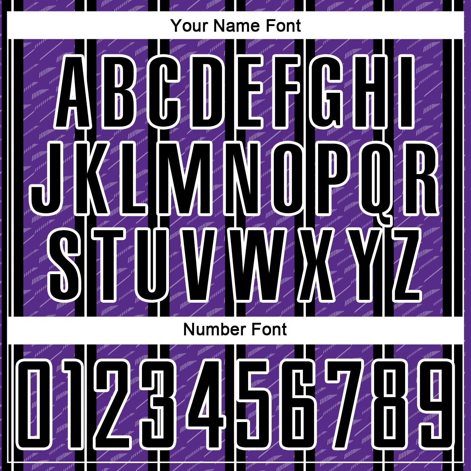 Custom Black Purple-White Line Sublimation Soccer Uniform Jersey view 6