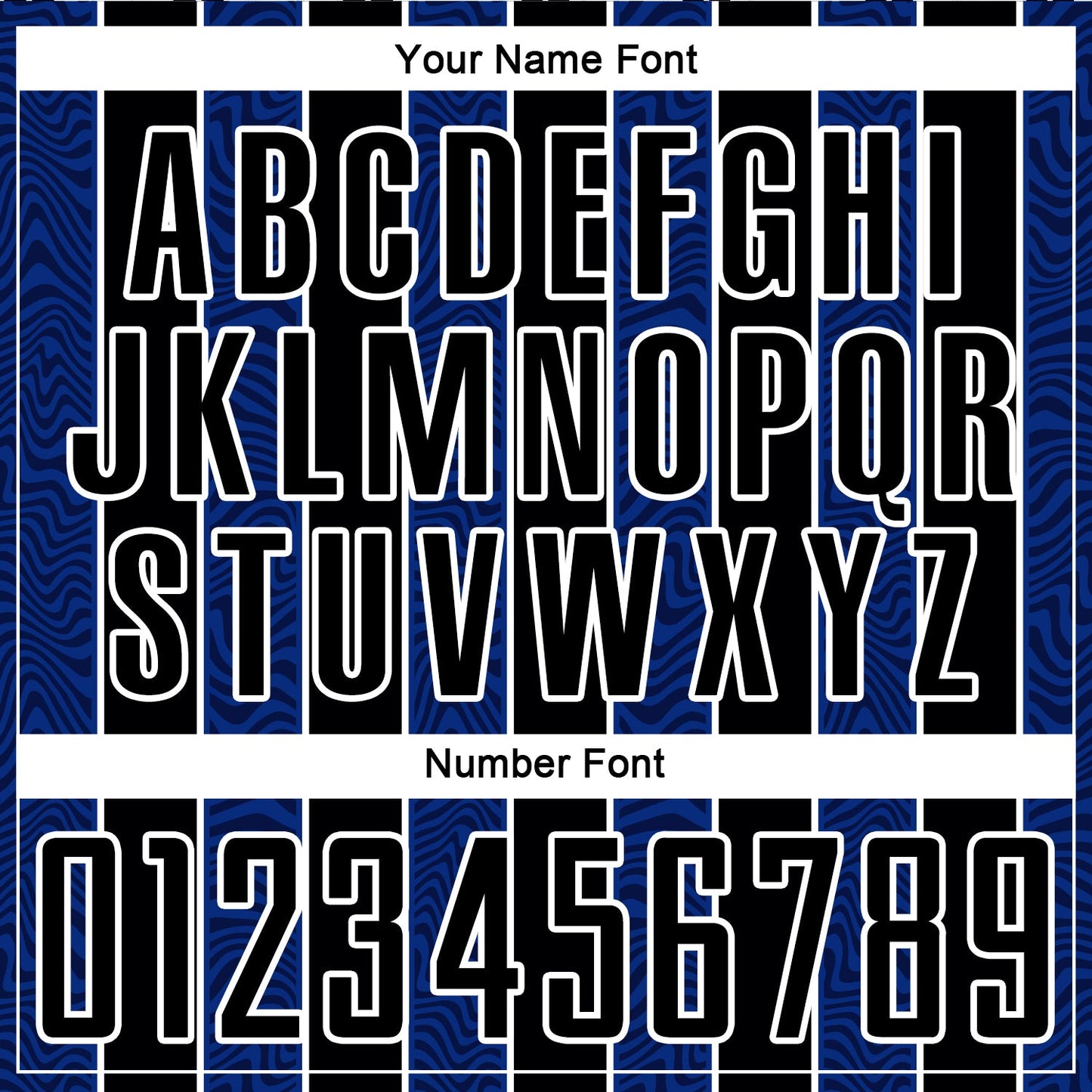 Custom Black Royal-White Line Sublimation Soccer Uniform Jersey view 6