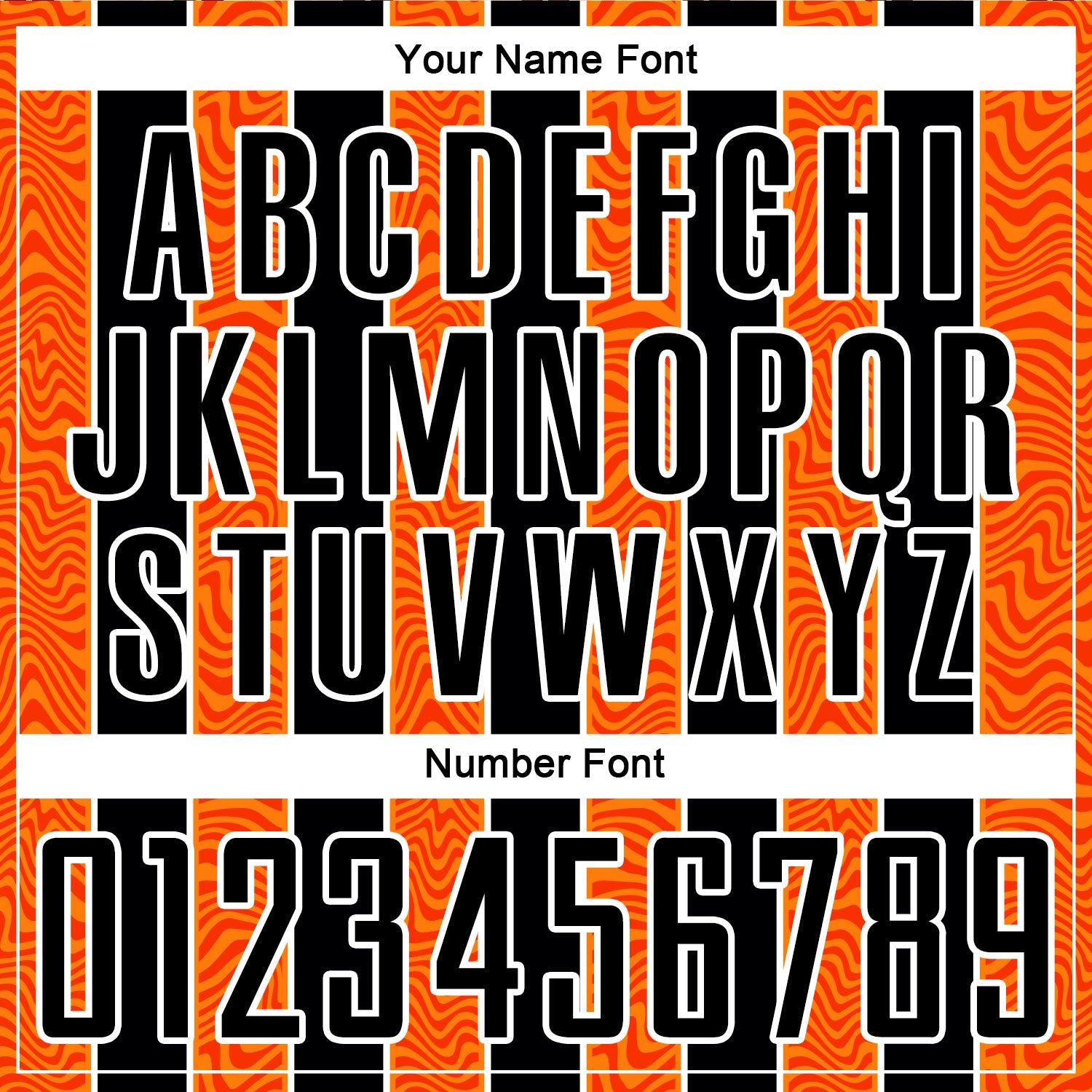 Custom Black Orange-White Line Sublimation Soccer Uniform Jersey view 6