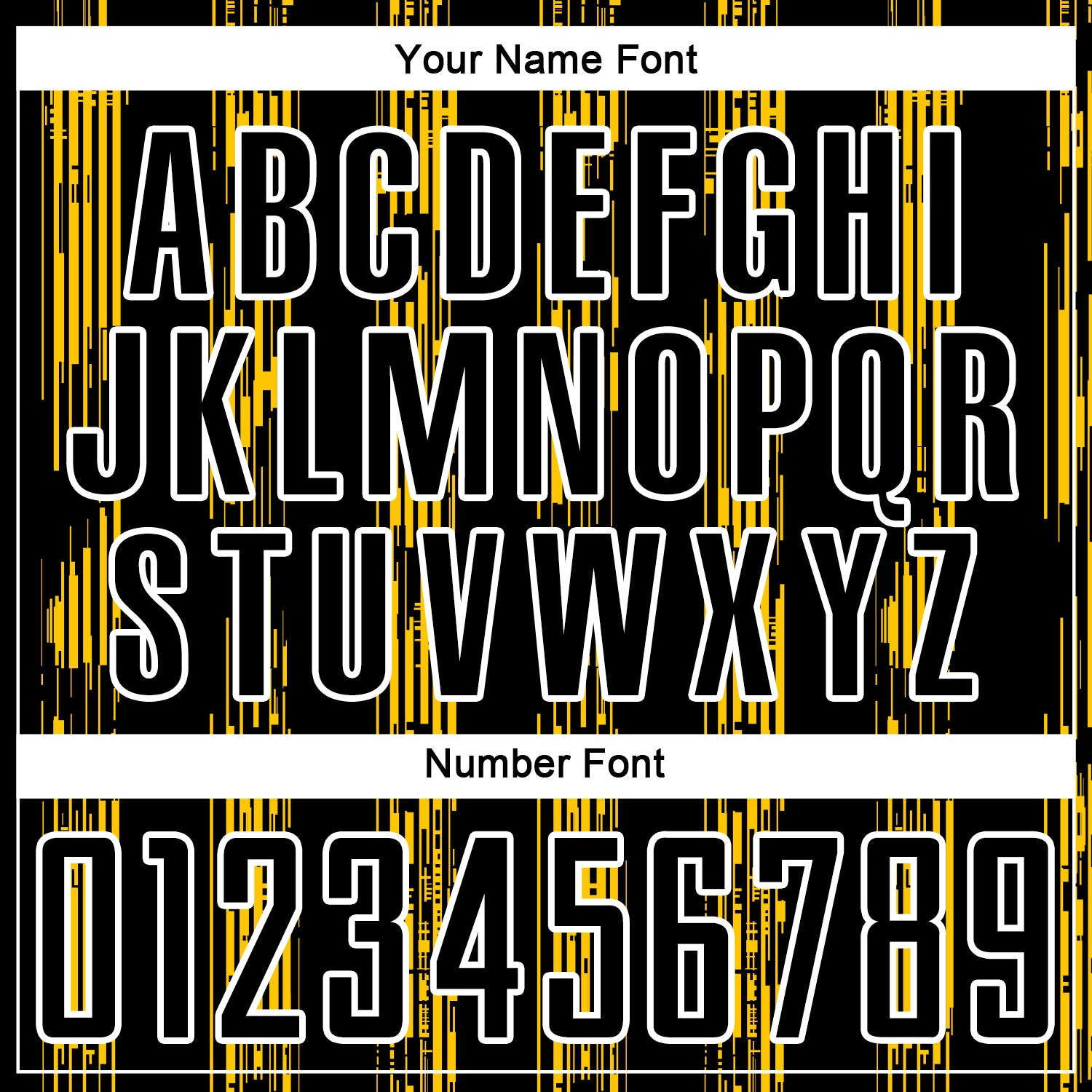 Custom Black Yellow-White Line Sublimation Soccer Uniform Jersey view 6
