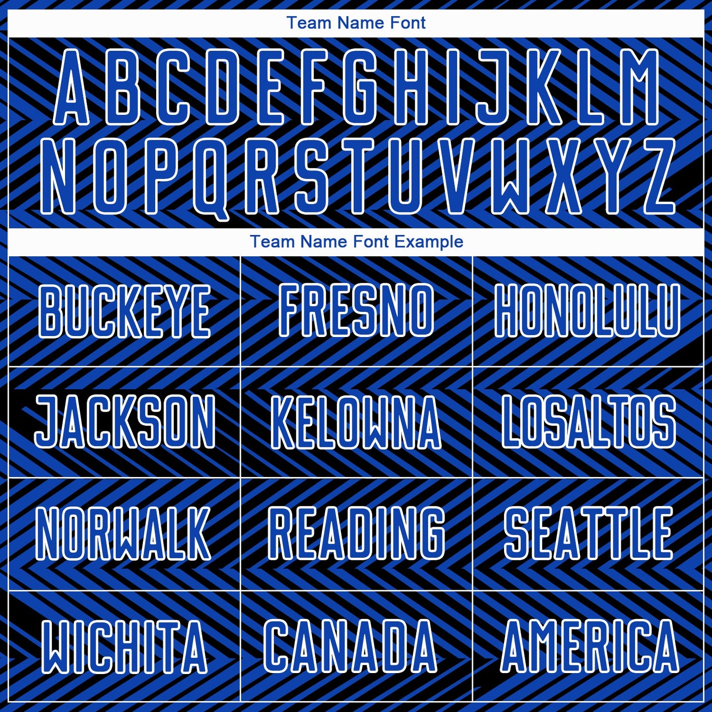 Custom Thunder Blue Black-White Line Sublimation Soccer Uniform Jersey view 5
