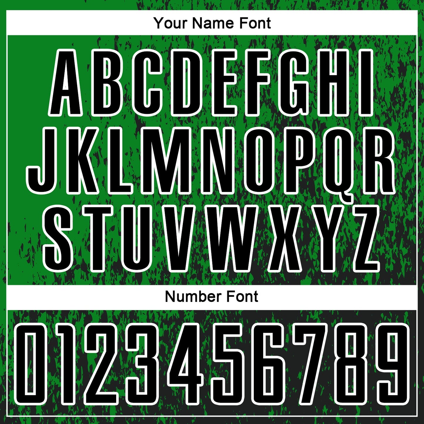 Custom Grass Green Black-White Abstract Fragment Art Sublimation Soccer Uniform Jersey view 6
