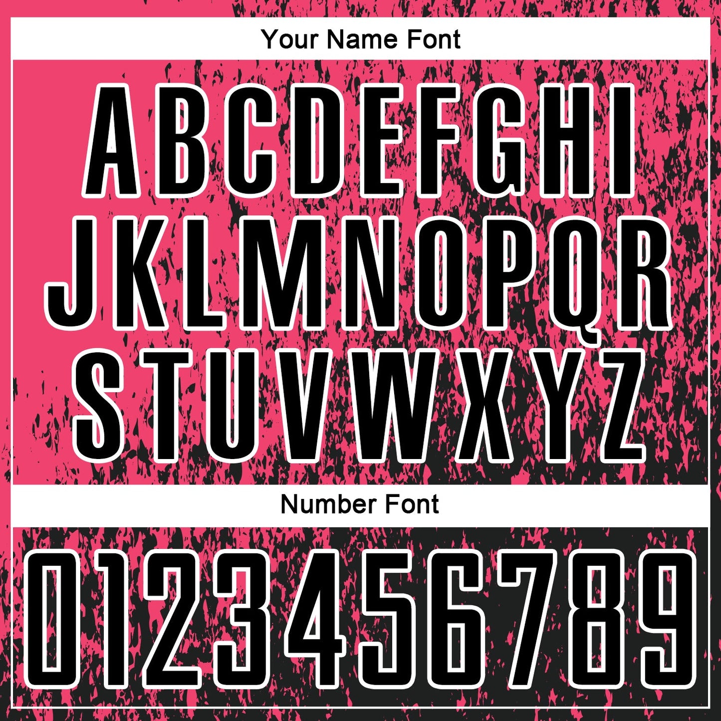 Custom Neon Pink Black-White Abstract Fragment Art Sublimation Soccer Uniform Jersey view 6