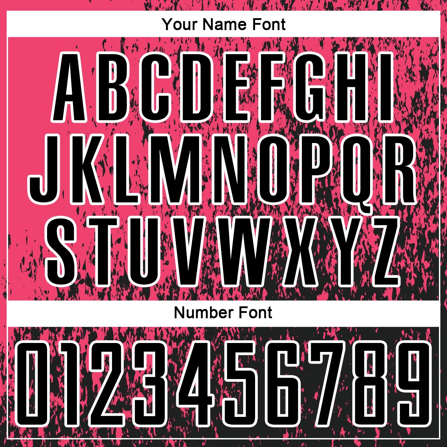 Custom Neon Pink Black-White Abstract Fragment Art Sublimation Soccer Uniform Jersey view 6