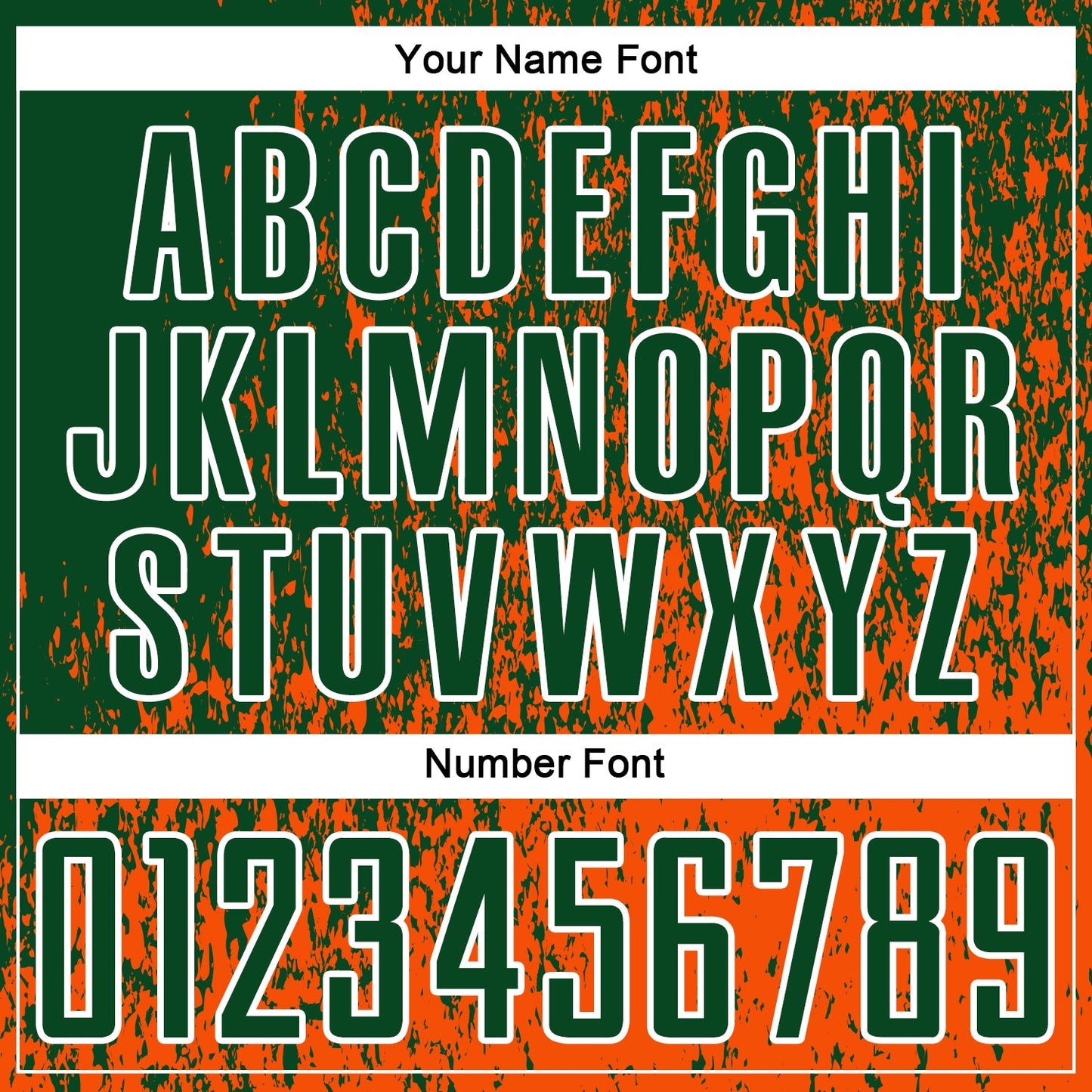 Custom Green Orange-White Abstract Fragment Art Sublimation Soccer Uniform Jersey view 6