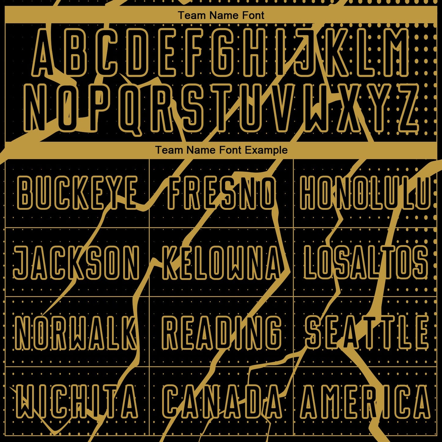 Custom Black Old Gold Lightning Sublimation Soccer Uniform Jersey view 5