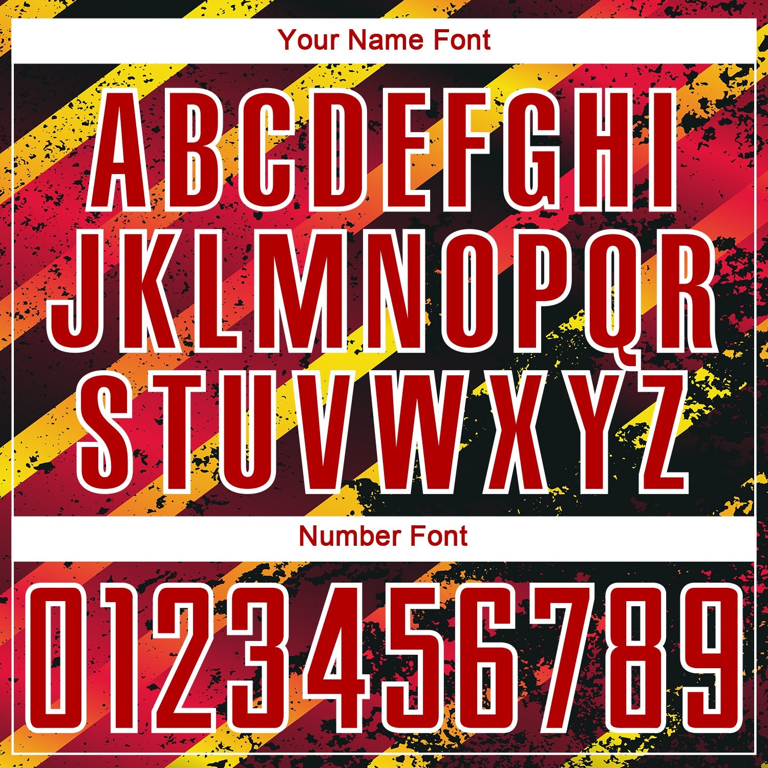 Custom Red Gold-Black Splash Sublimation Soccer Uniform Jersey view 6