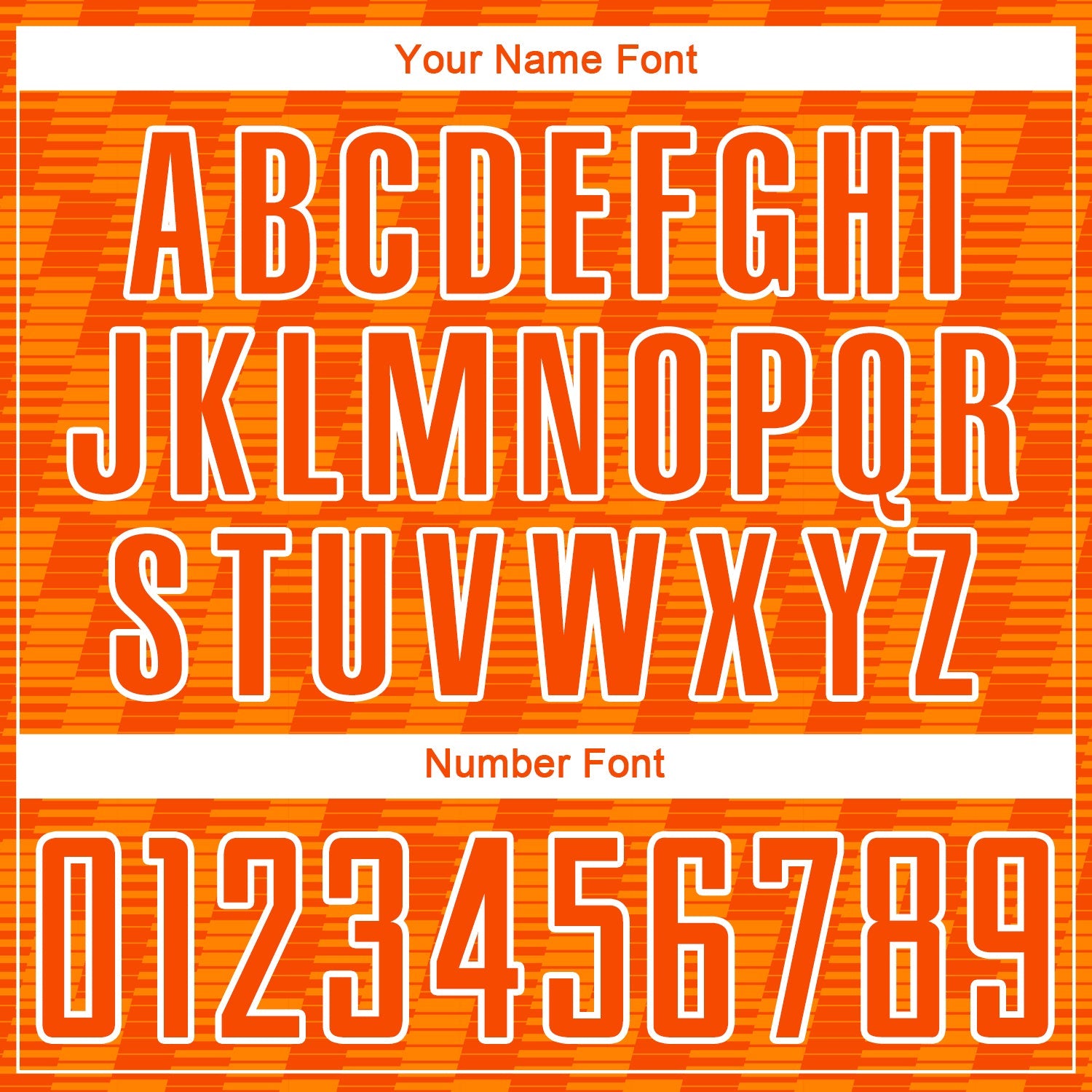 Custom Orange Bay Orange-White Line Sublimation Soccer Uniform Jersey view 6