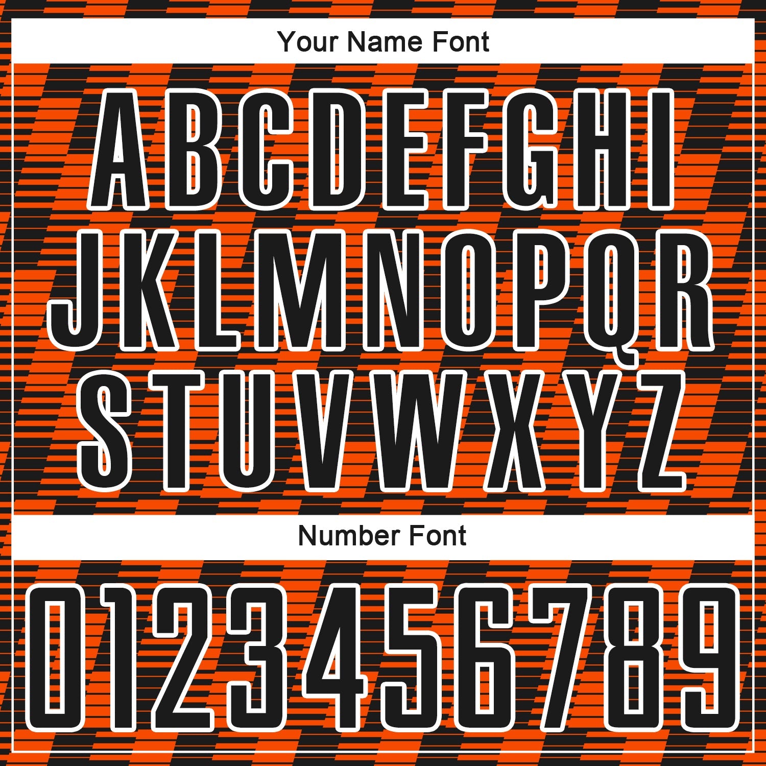 Custom Black Orange-White Line Sublimation Soccer Uniform Jersey view 6